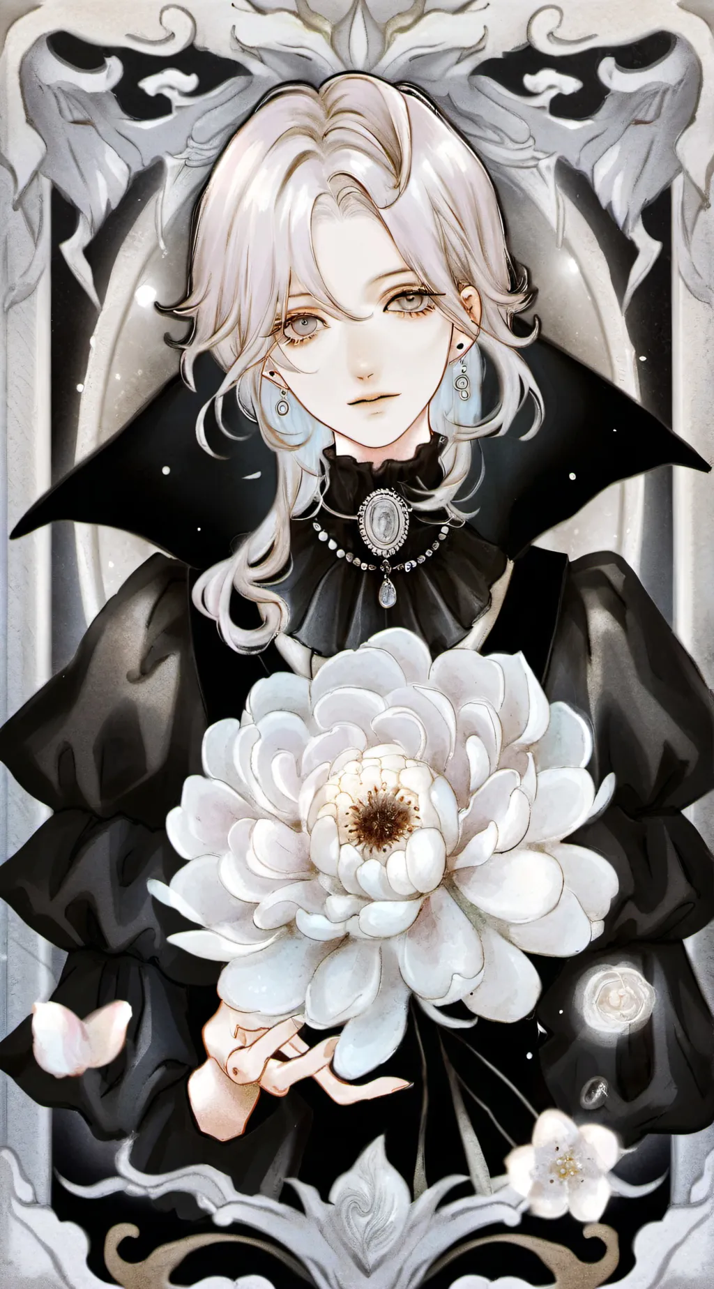 ai character: luna background