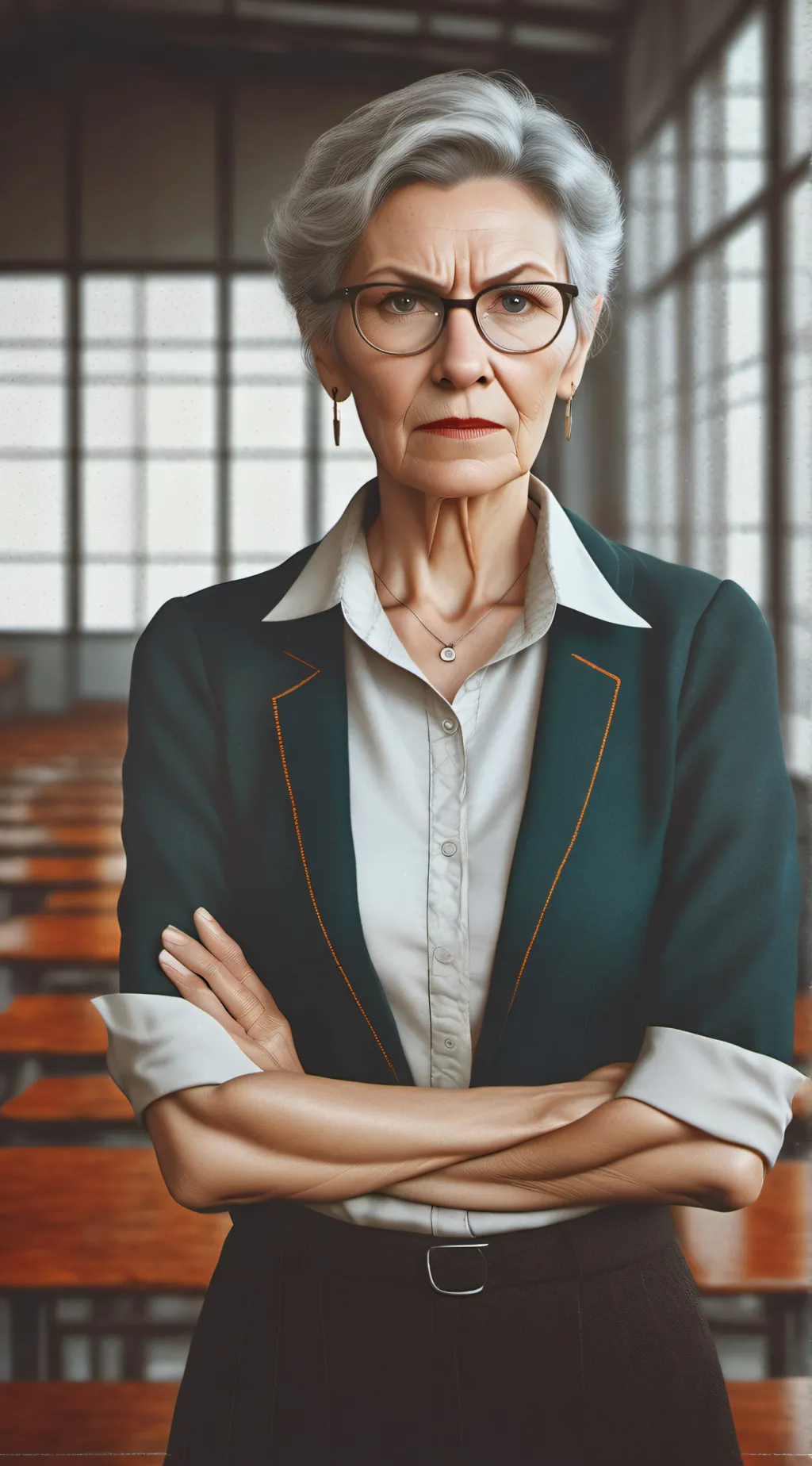 ai character: Mrs. Mornie background