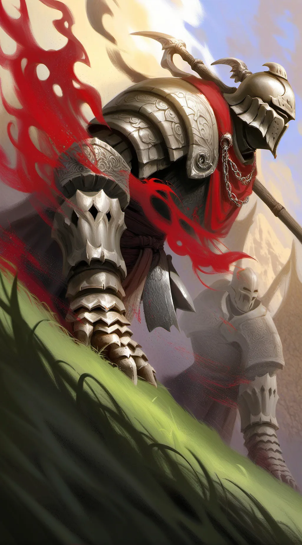 ai character: bluey tp to u background