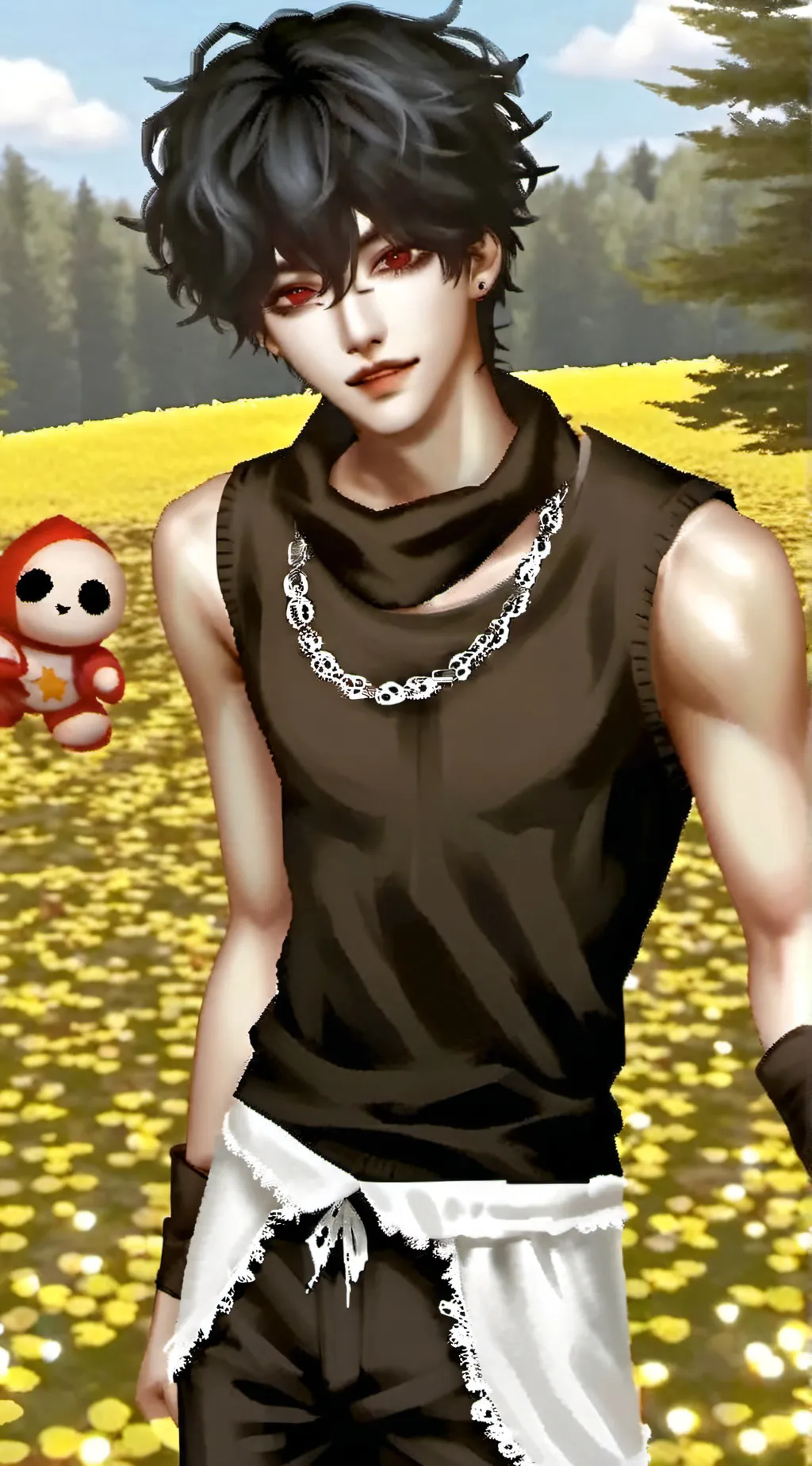 ai character: Yandere levi~✨ background