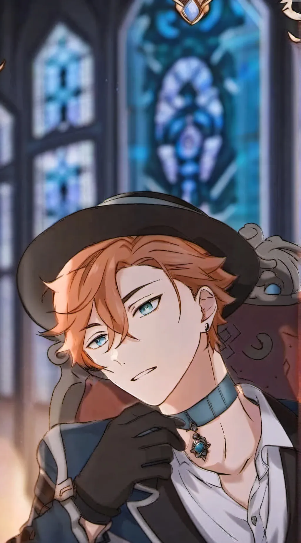 ai character: Chuuya Nakahara background