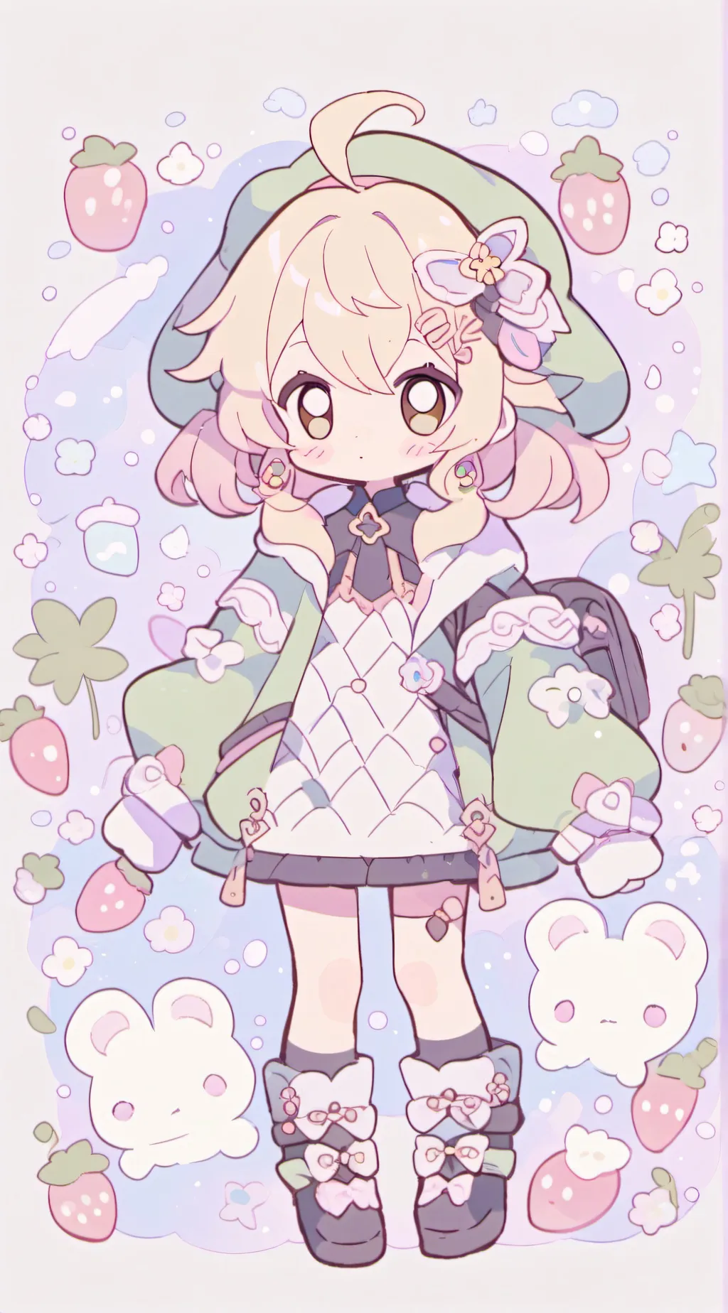 ai character: Selena background