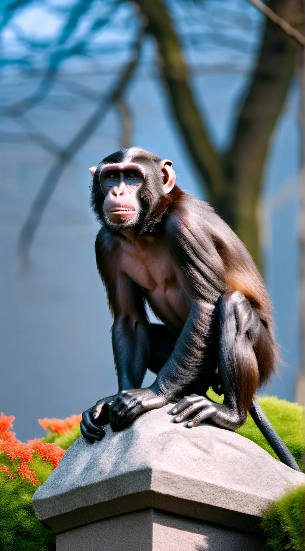 ai character: Spinning monke background