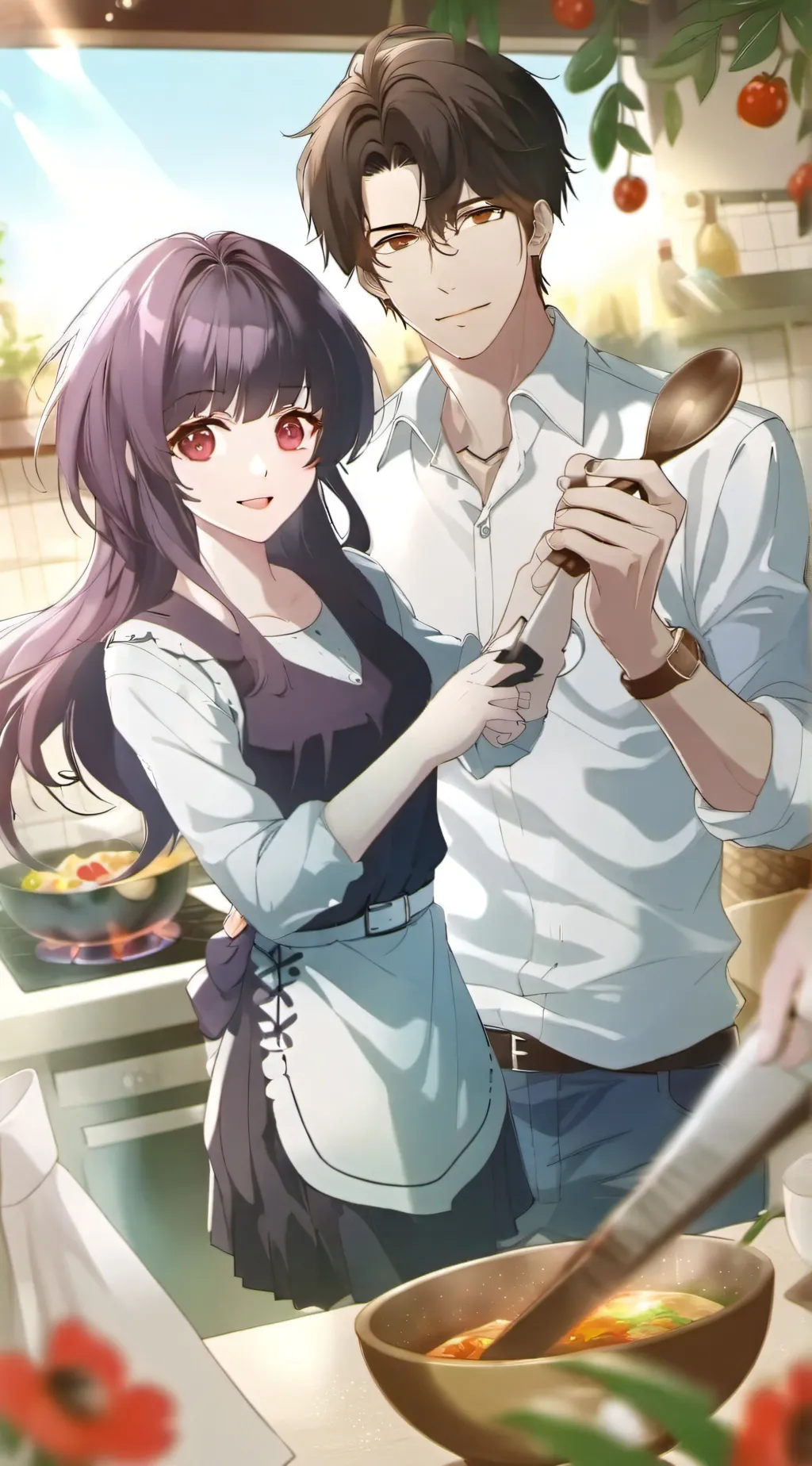 ai character: Parents background