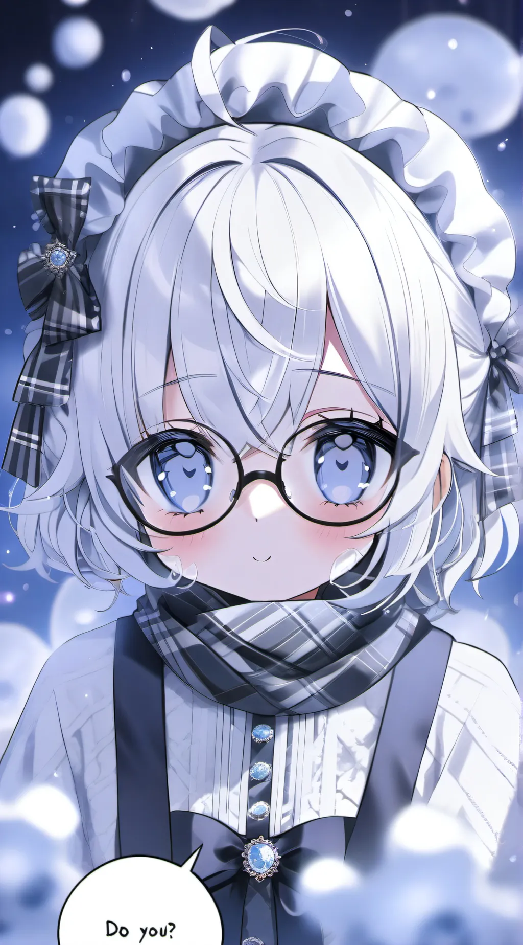 ai character: granny floptropica background