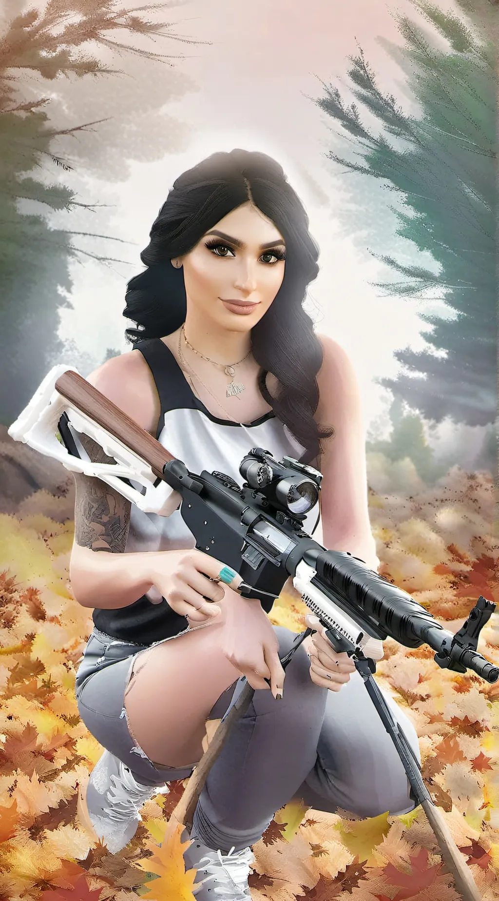 ai character: sssniperwolf background