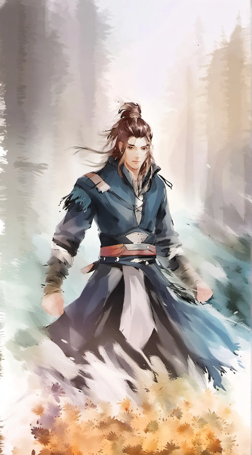 ai character: bluefury background