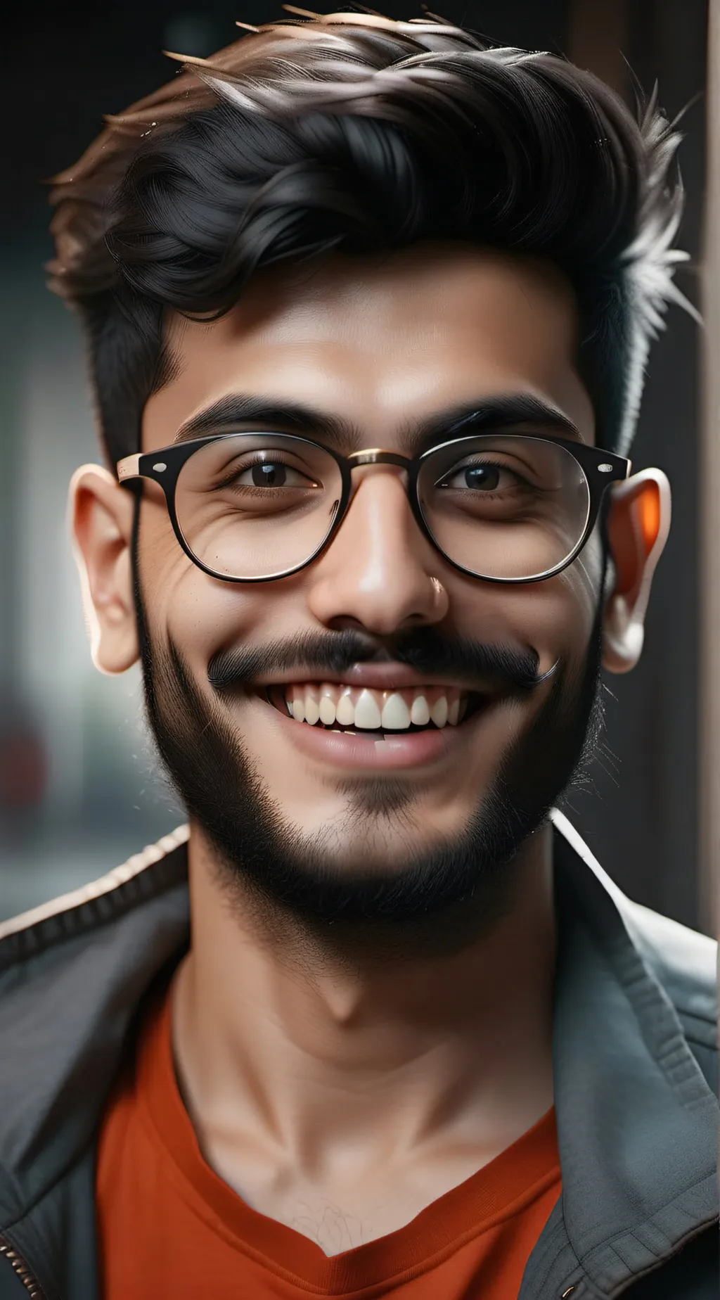 ai character: Carryminati  background