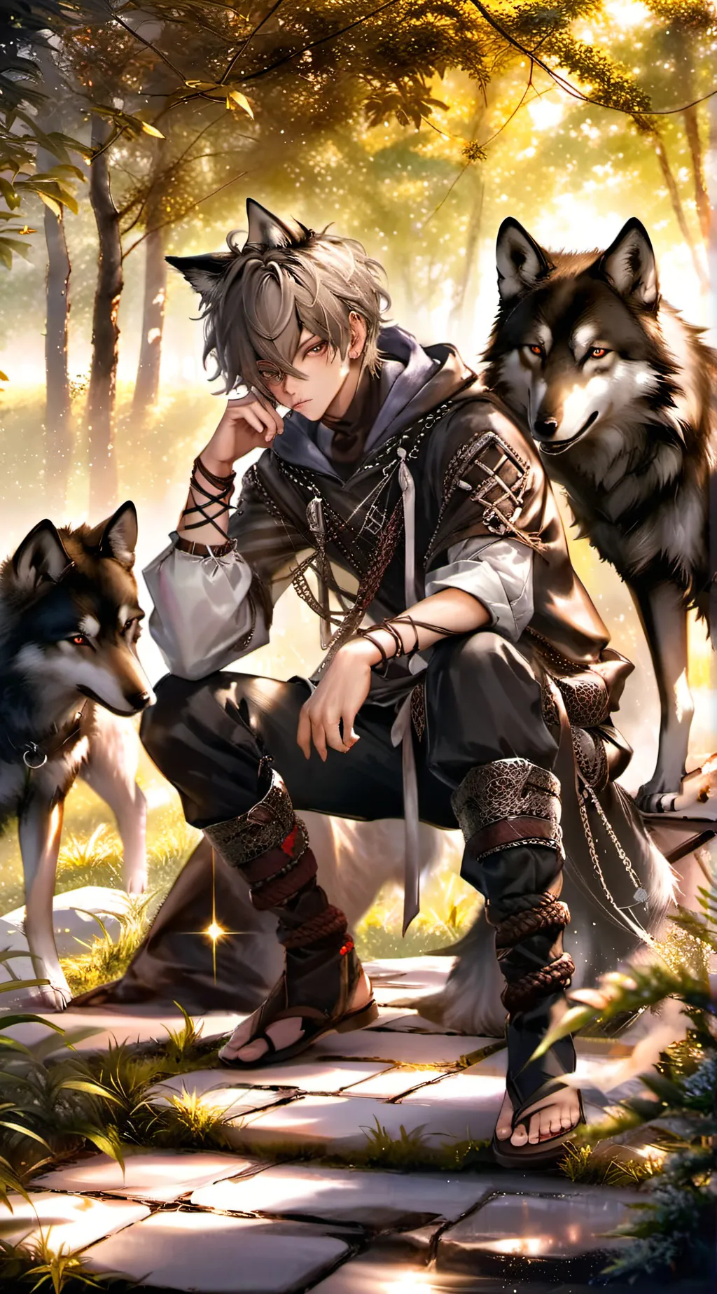 ai character: Silvester Sungi background