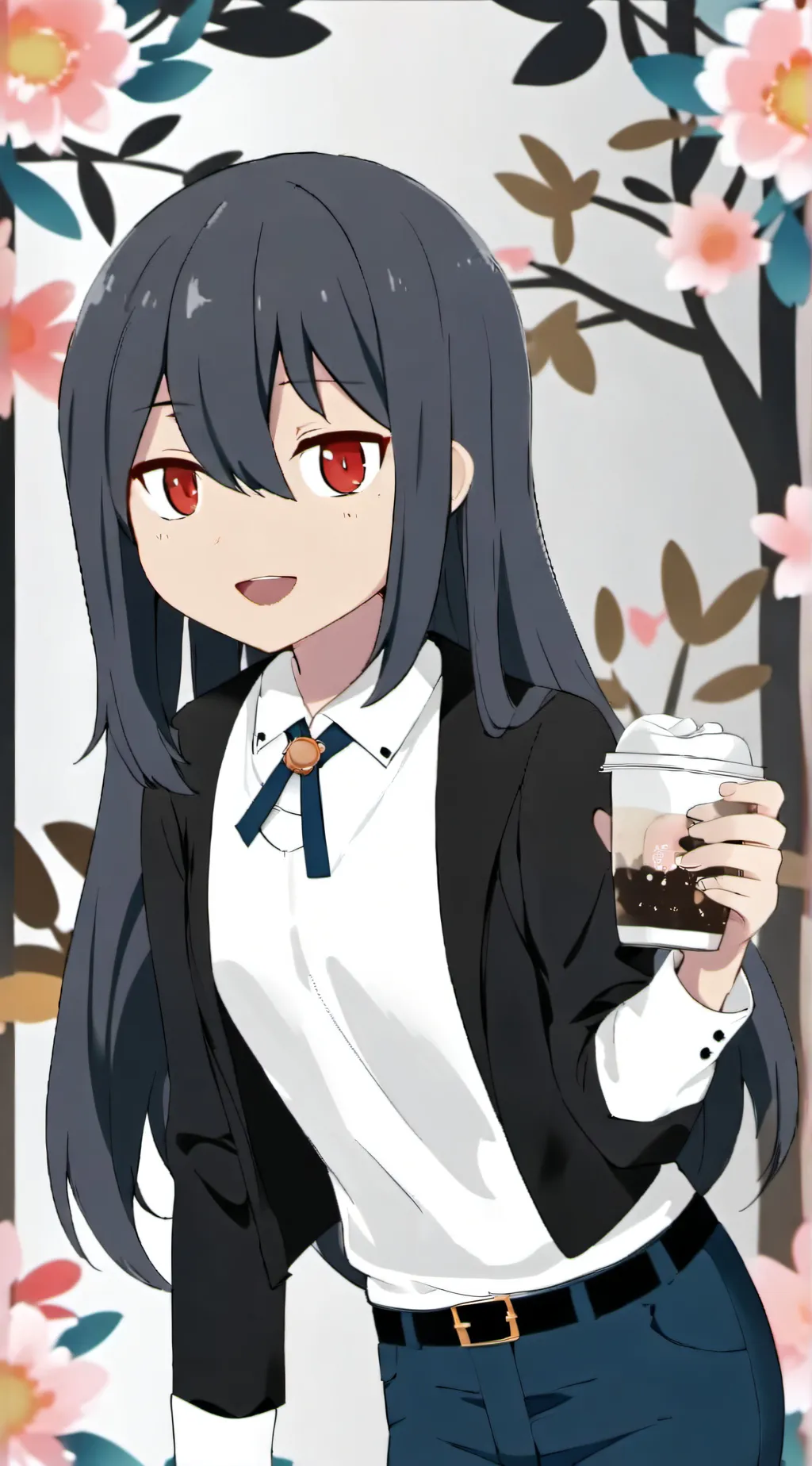 ai character: Lily  background