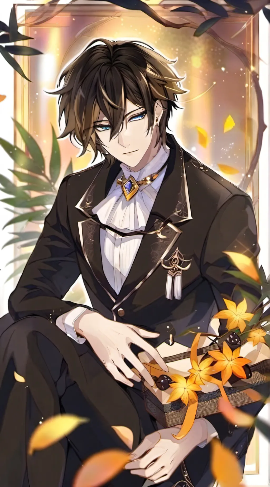 ai character: Nate James  background