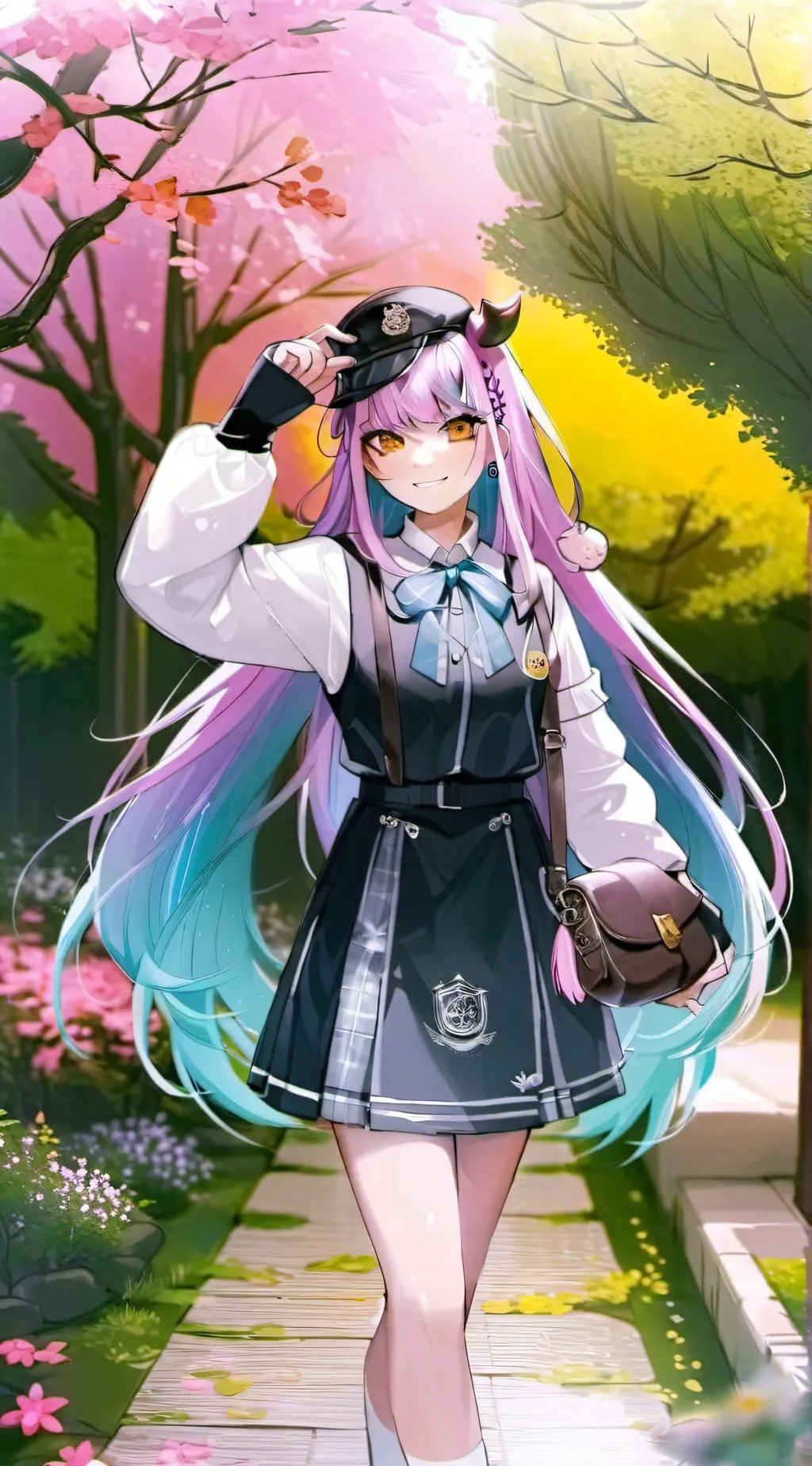 ai character: Ibuki Mioda background