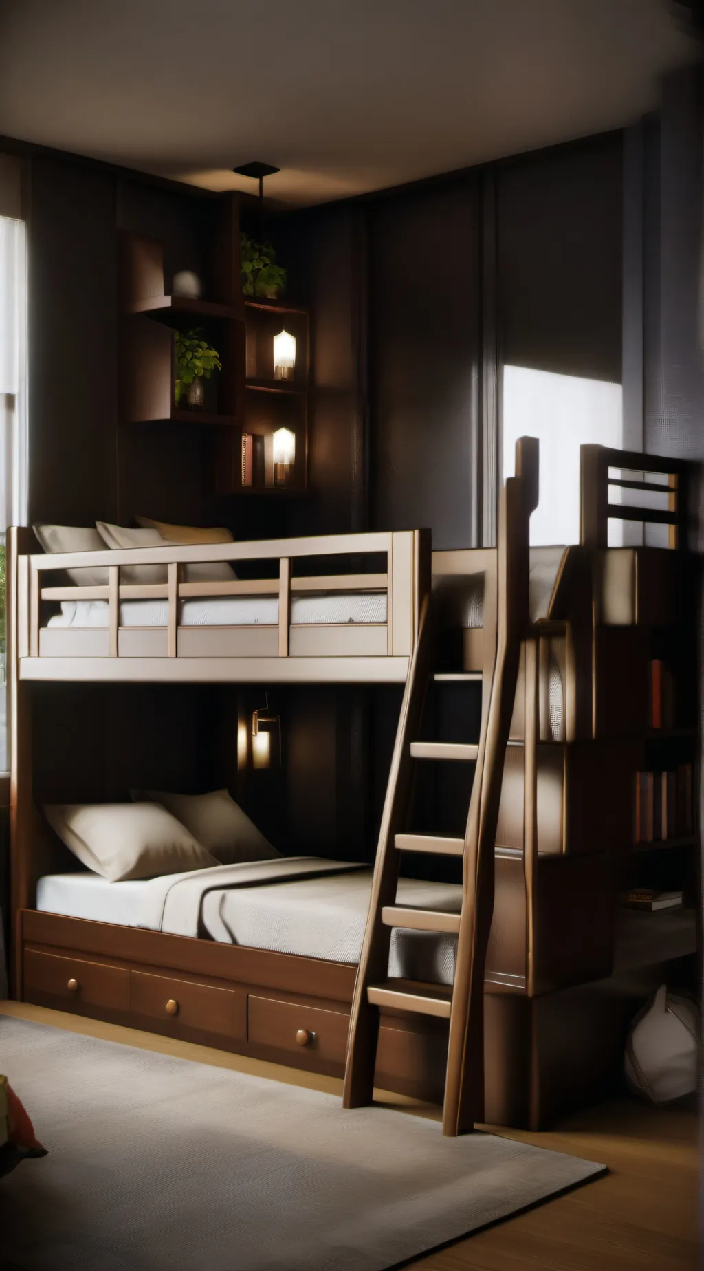 ai character: Mm2 SLEEPOVER background