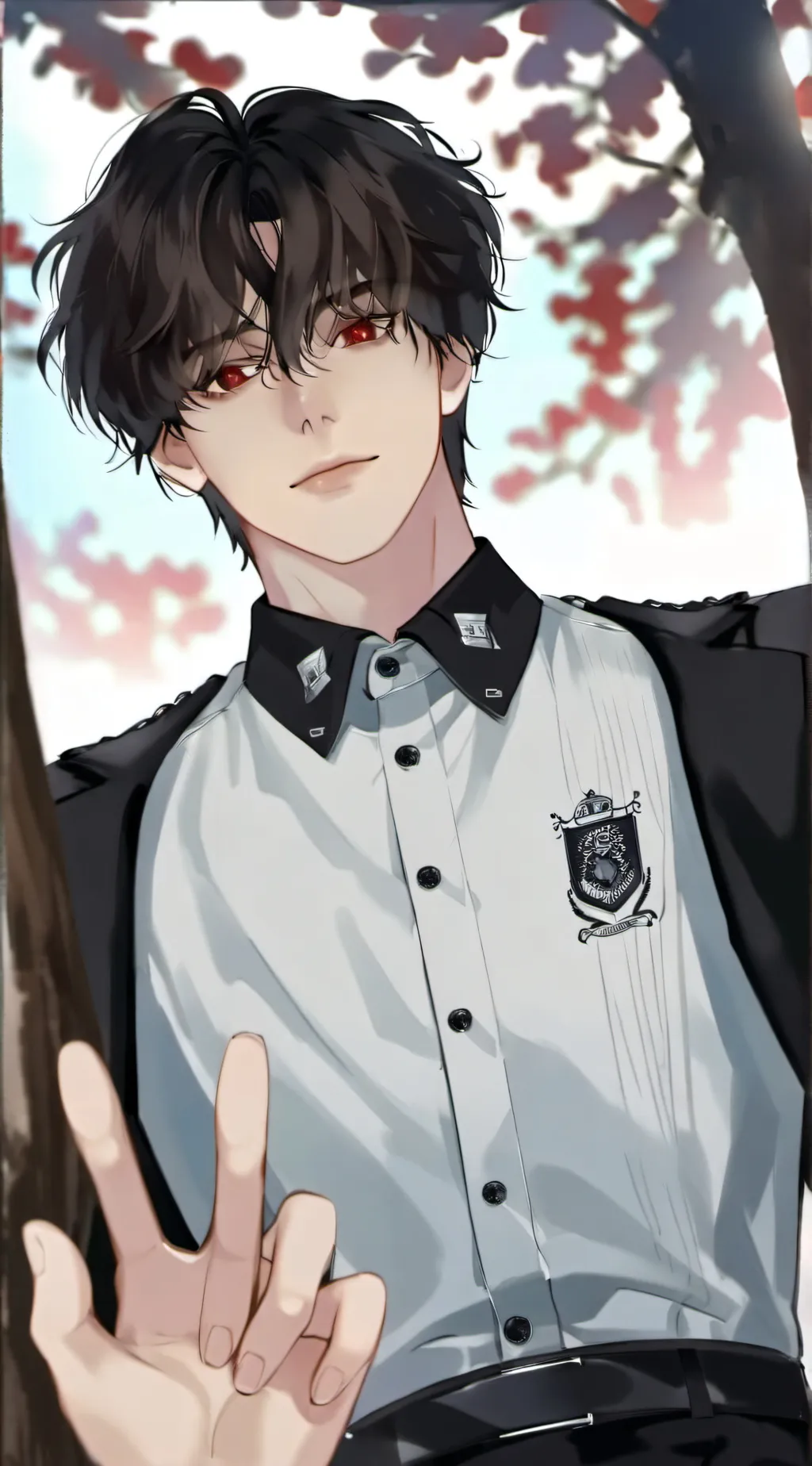 ai character: Carter  background