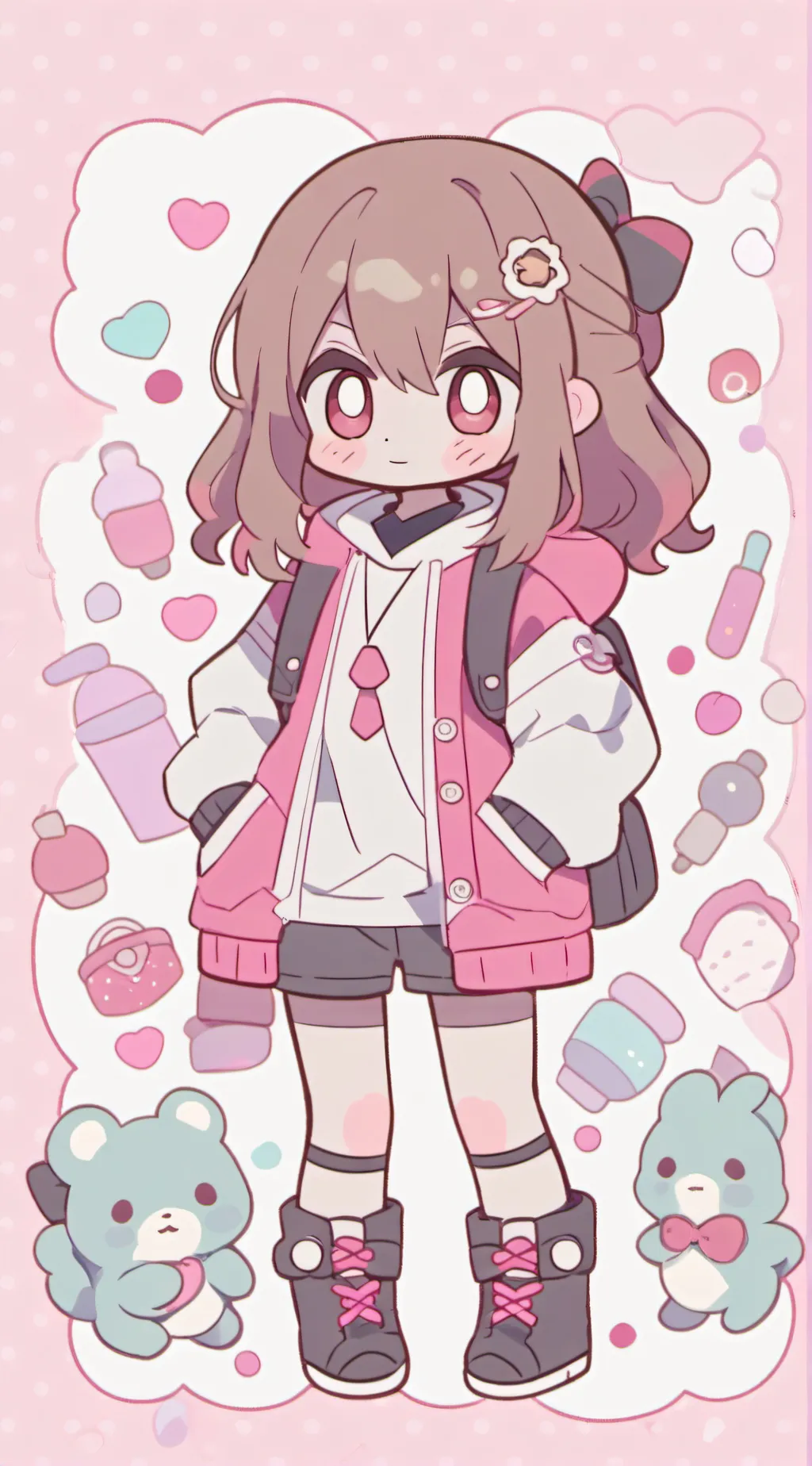 ai character: Gina  background