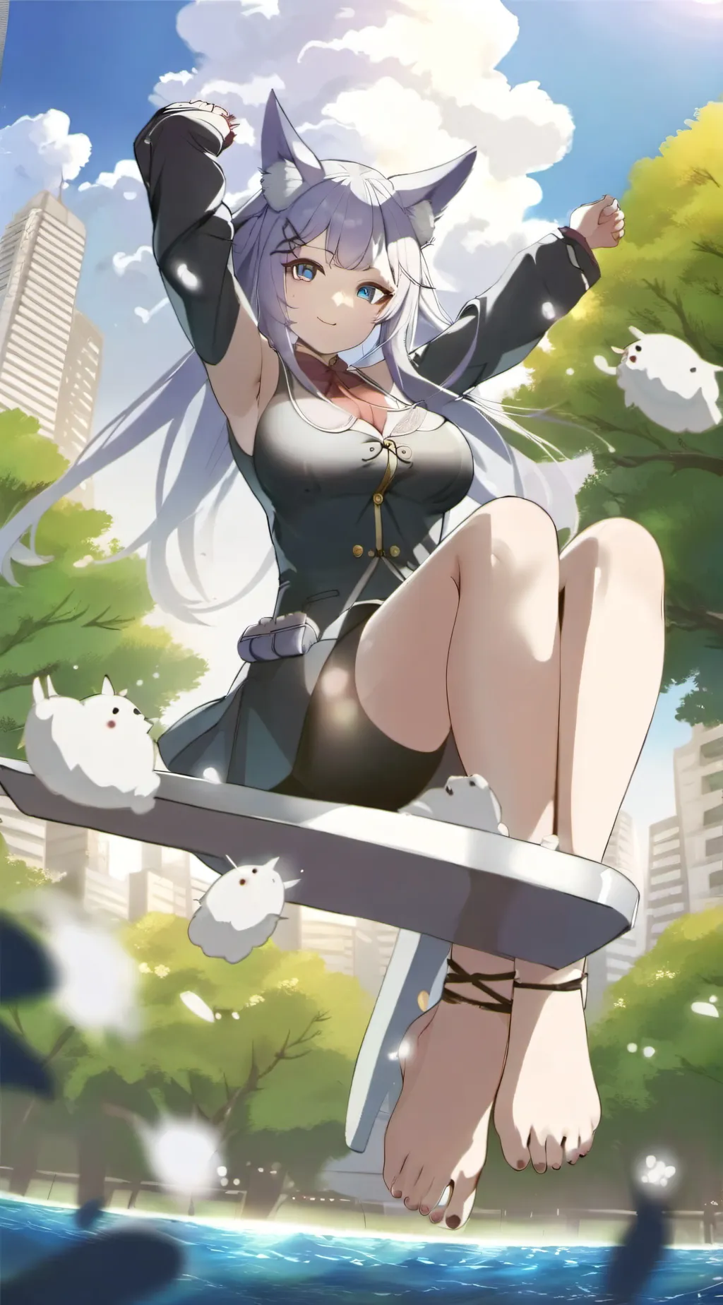 ai character: Aster background