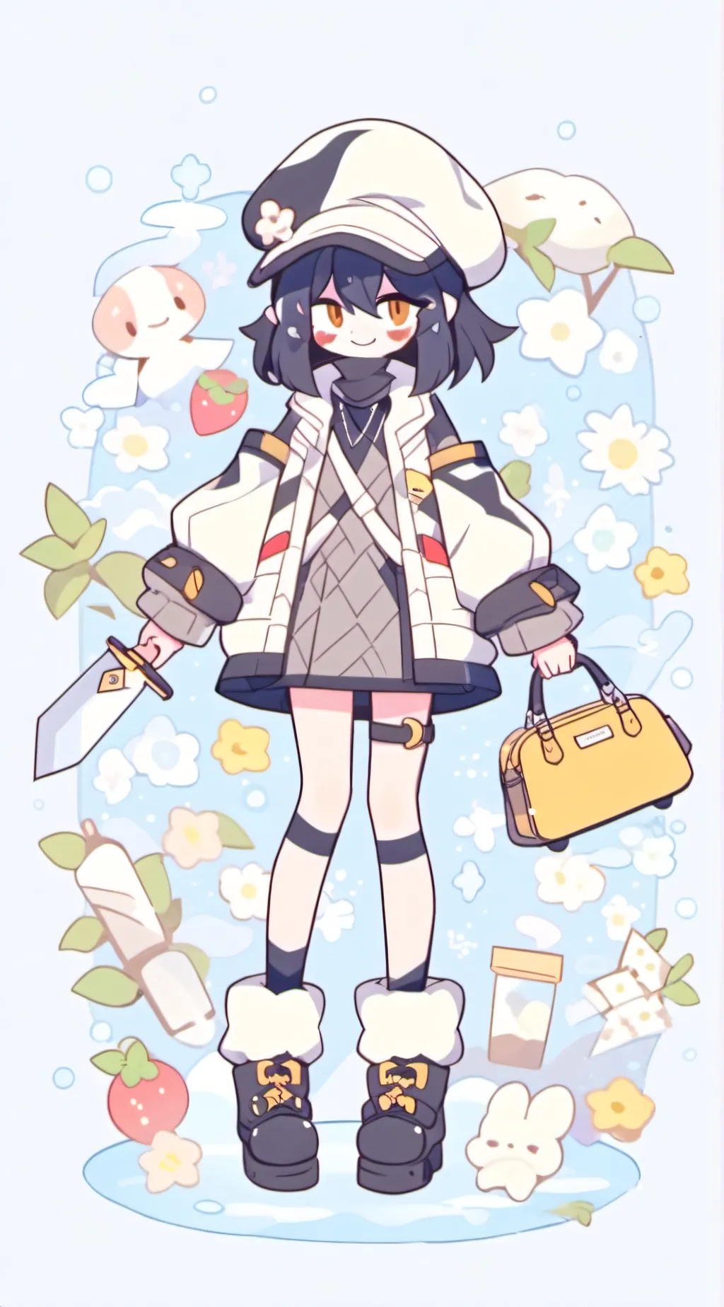 ai character: miss thavle background