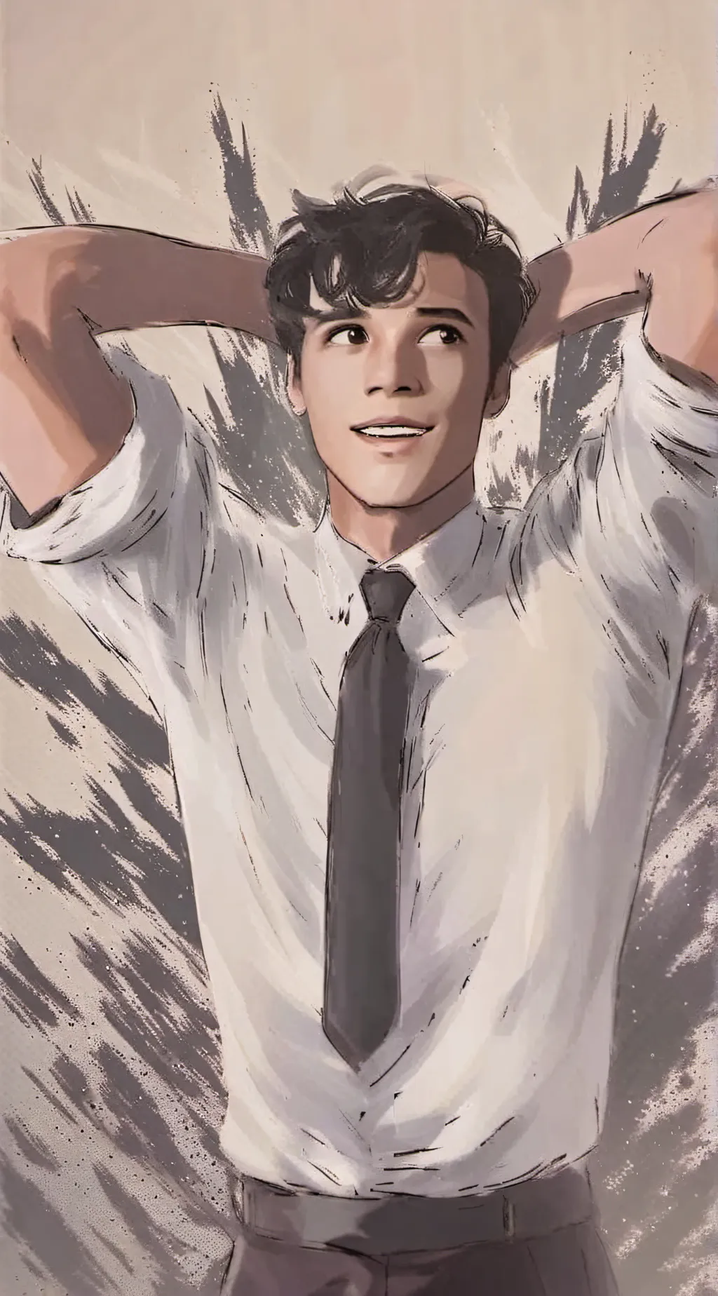 ai character: Mattheo riddle background