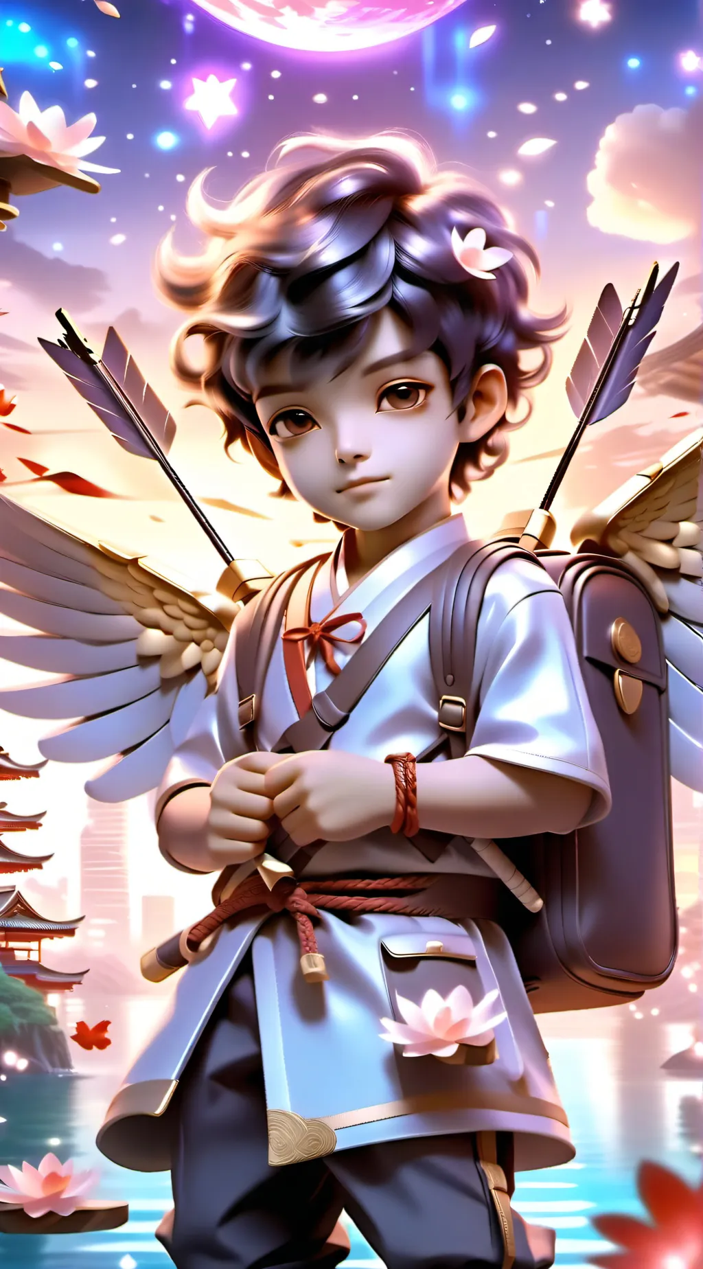 ai character: Love Quest: Heartbeat Haven (Dating Simulator) background