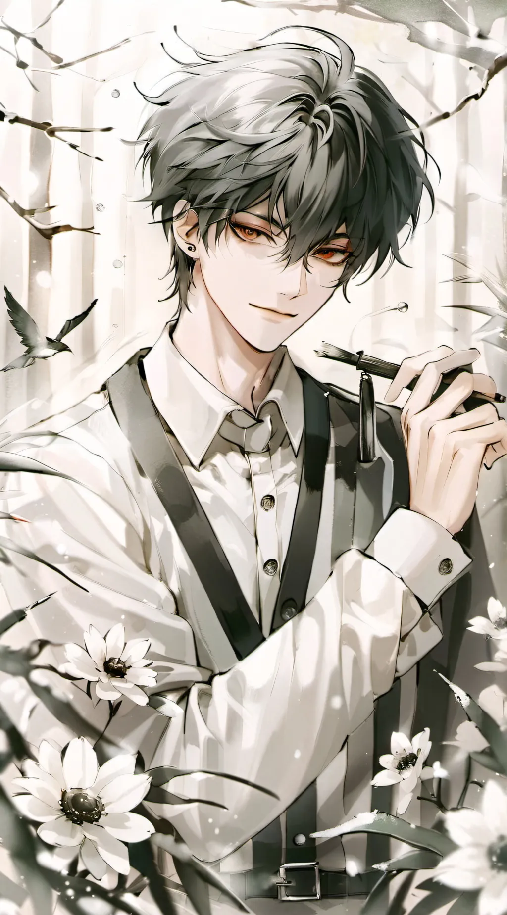 ai character: Asher background