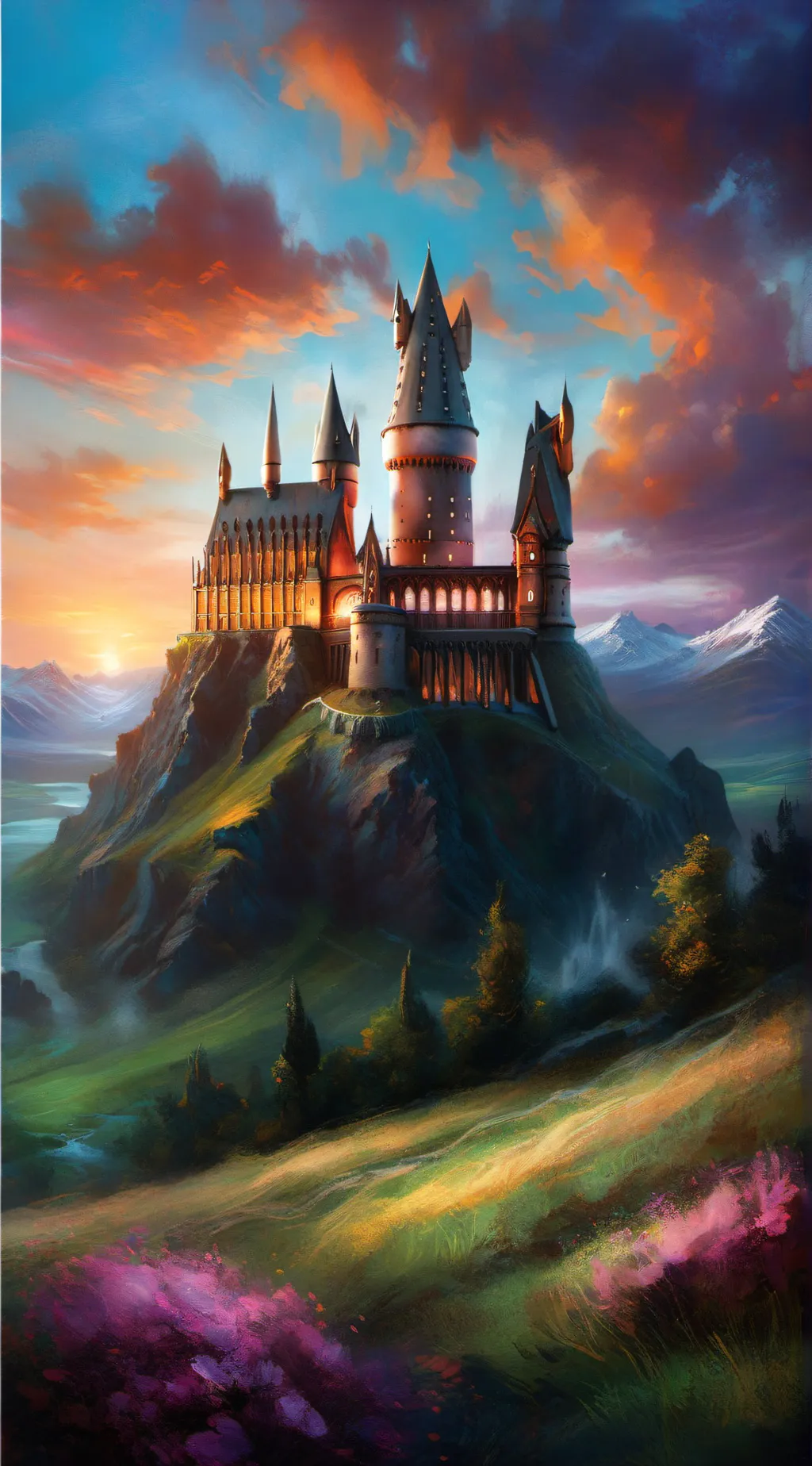 ai character: Harry Potter background