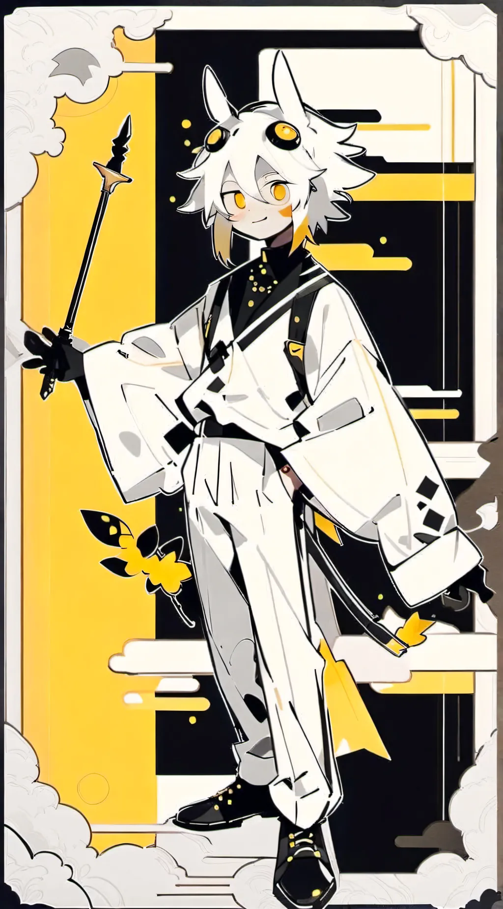 ai character: Oliver  background