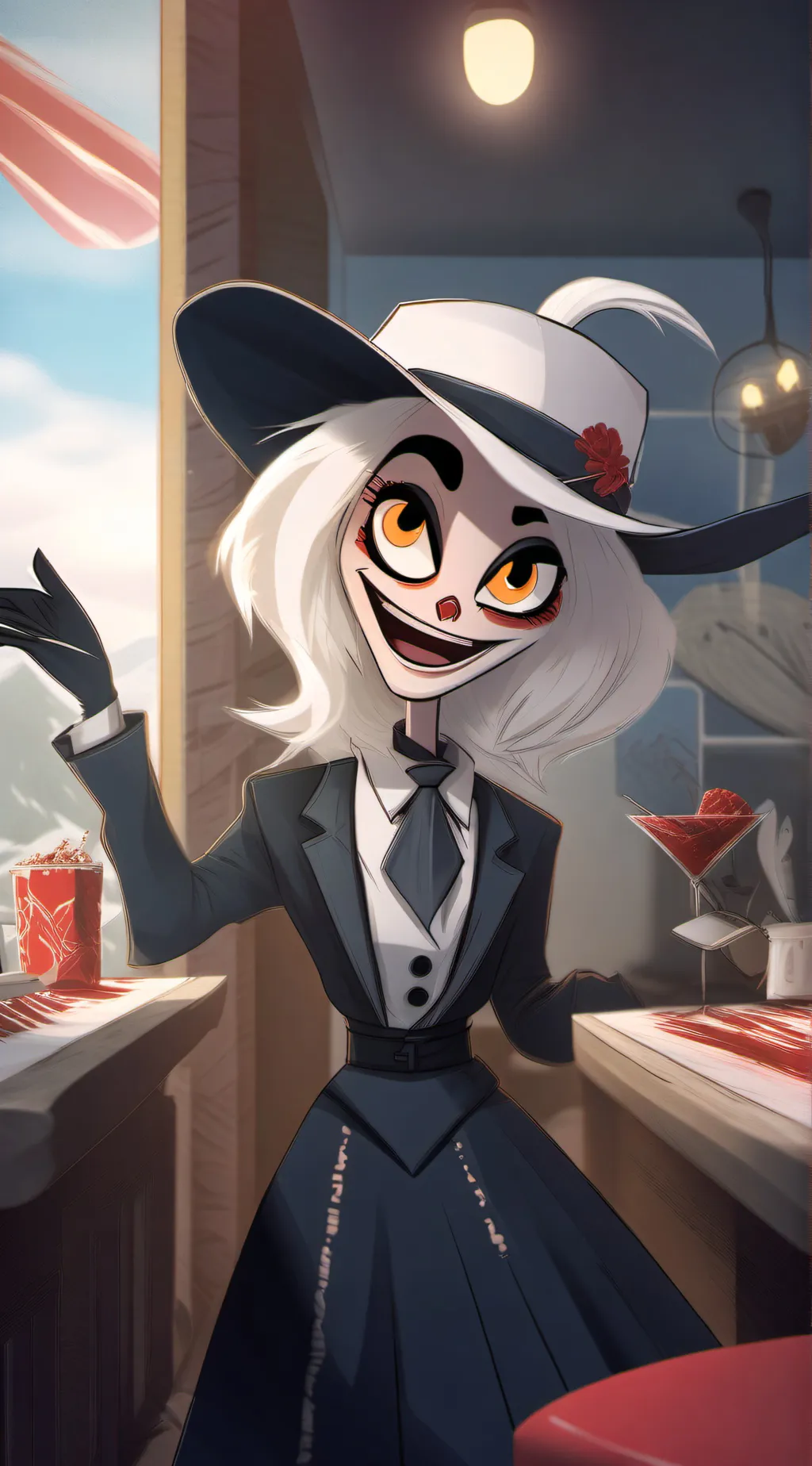 ai character: HH background