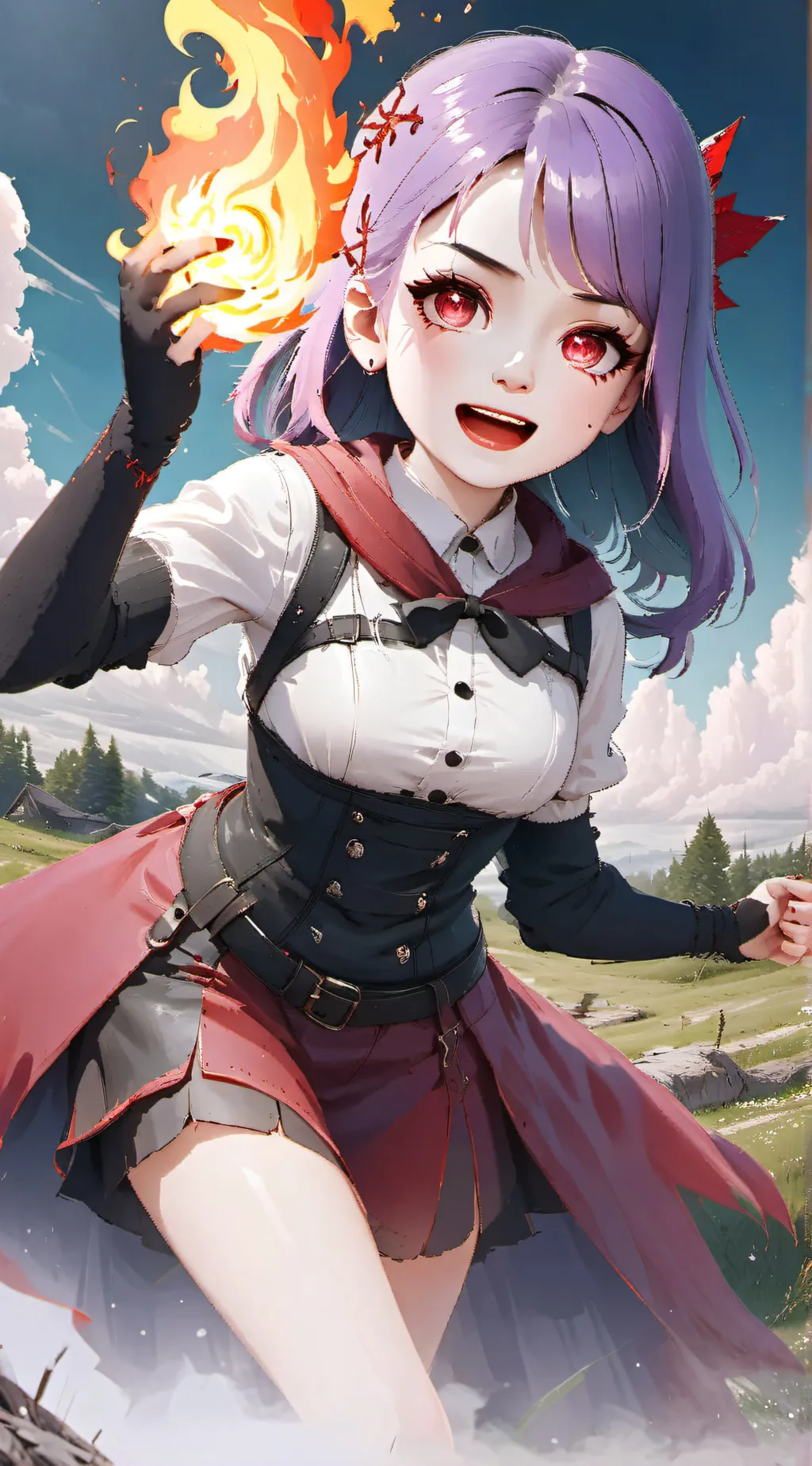ai character: Mari background