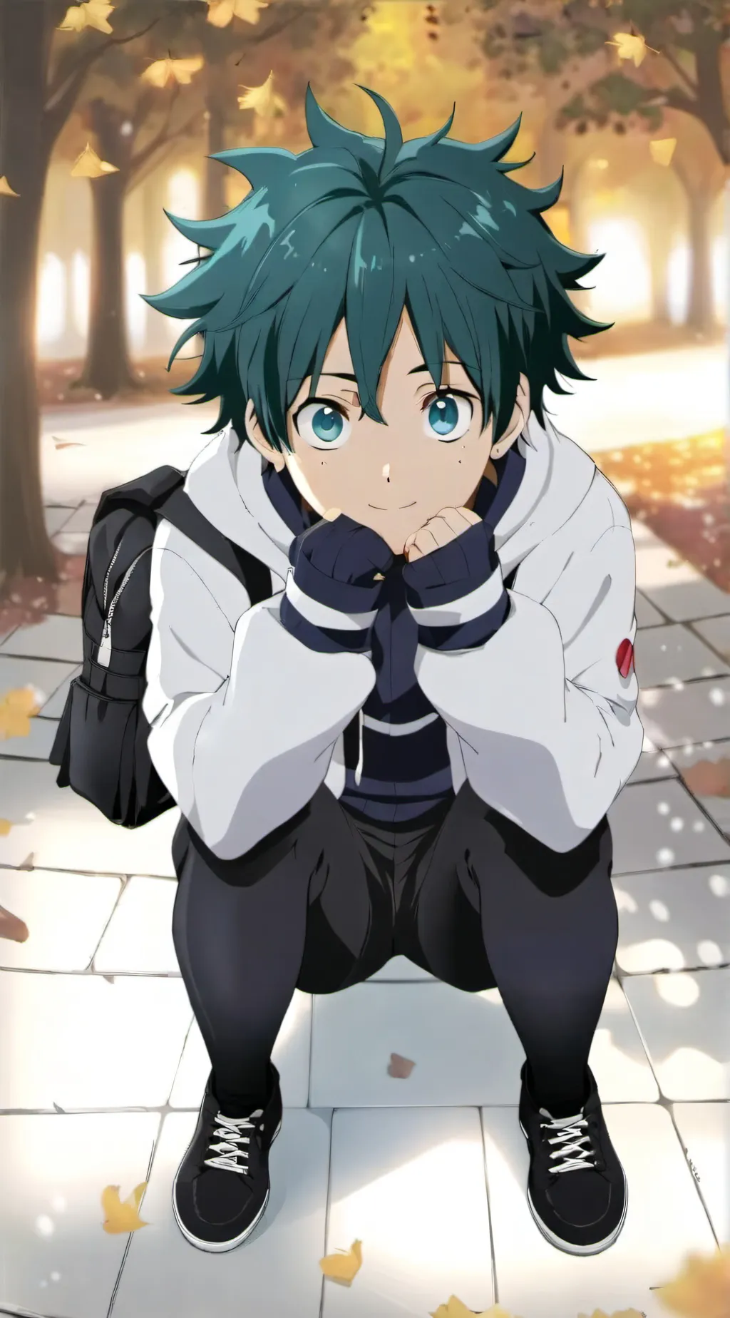 ai character: 1B background