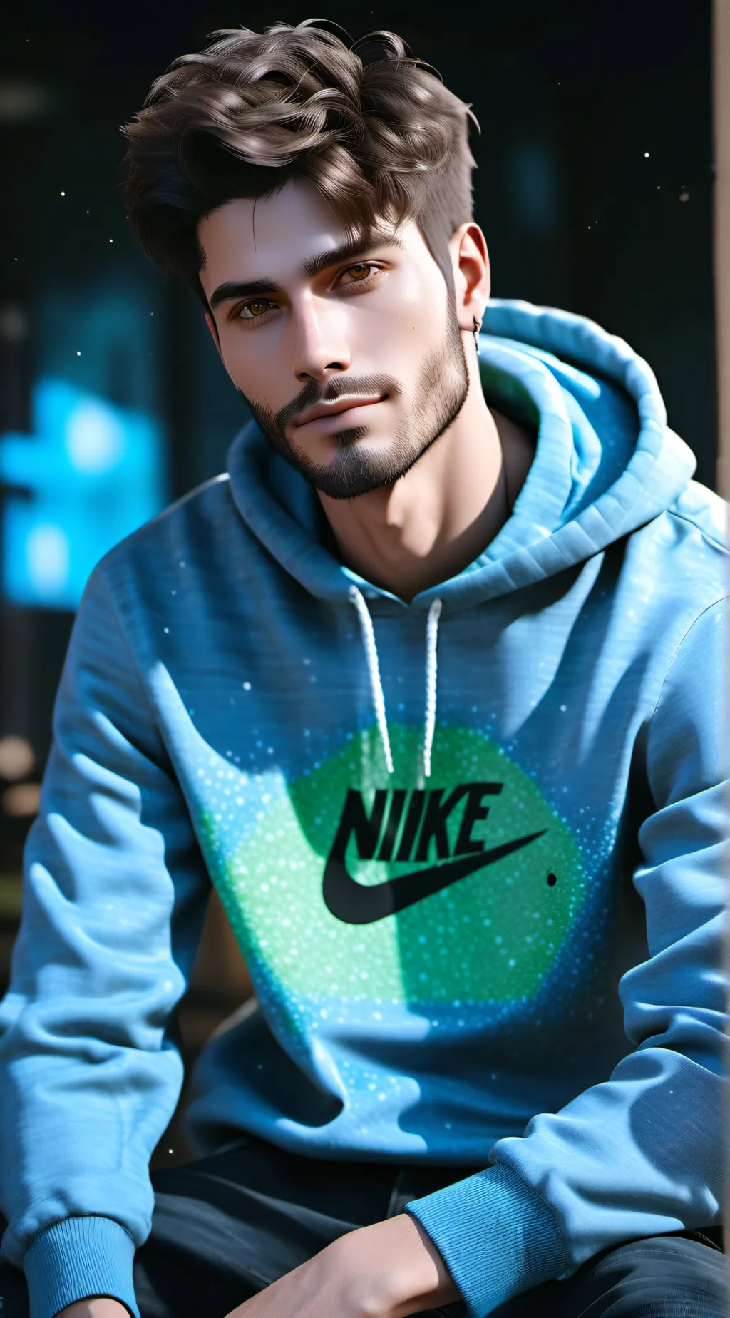 ai character: Braiden AKA Brady background