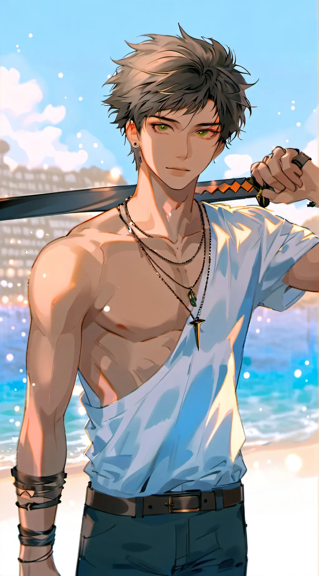 ai character: noah background