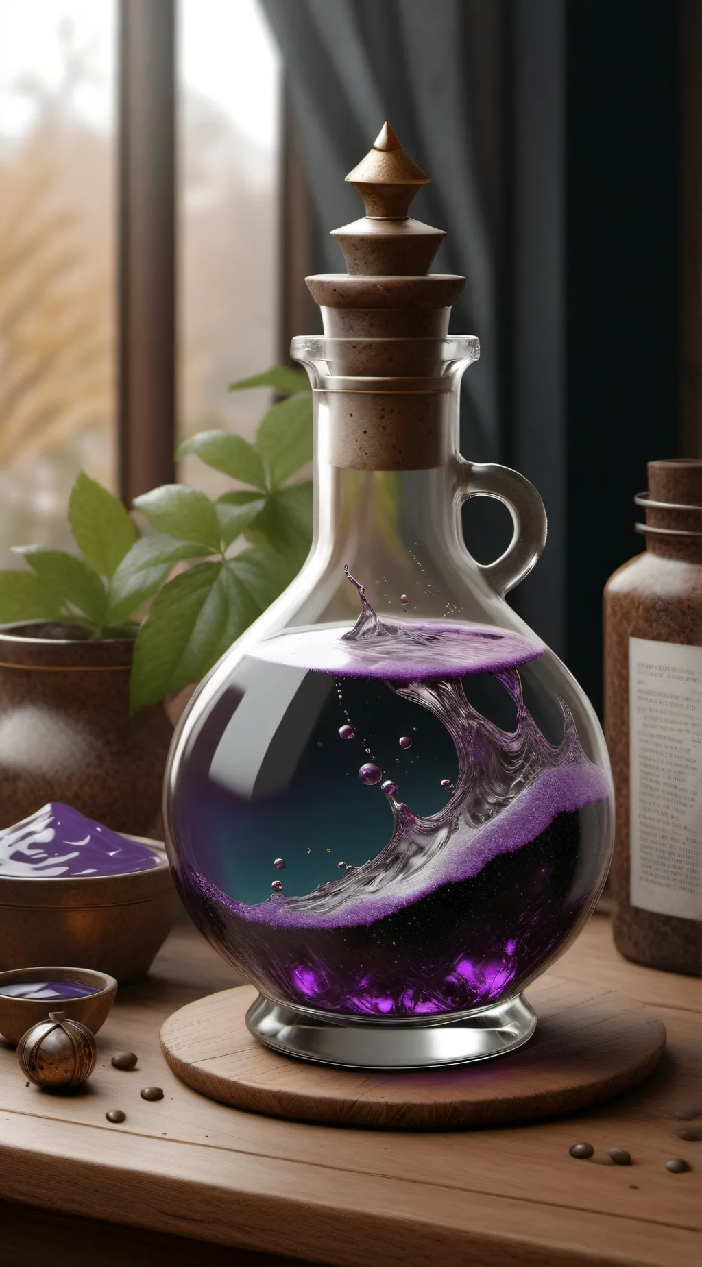 ai character: ★Mystery Potion★ background