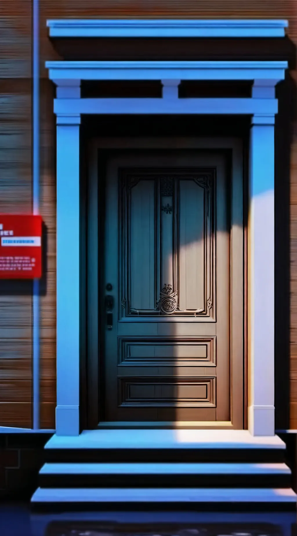 ai character: Door one background