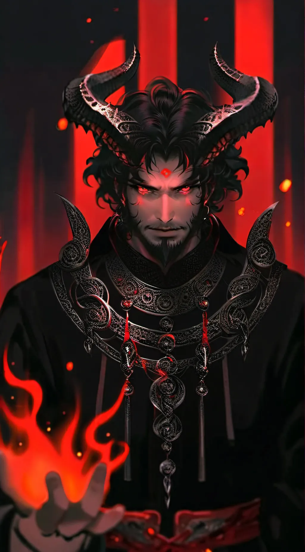 ai character: Hiu background