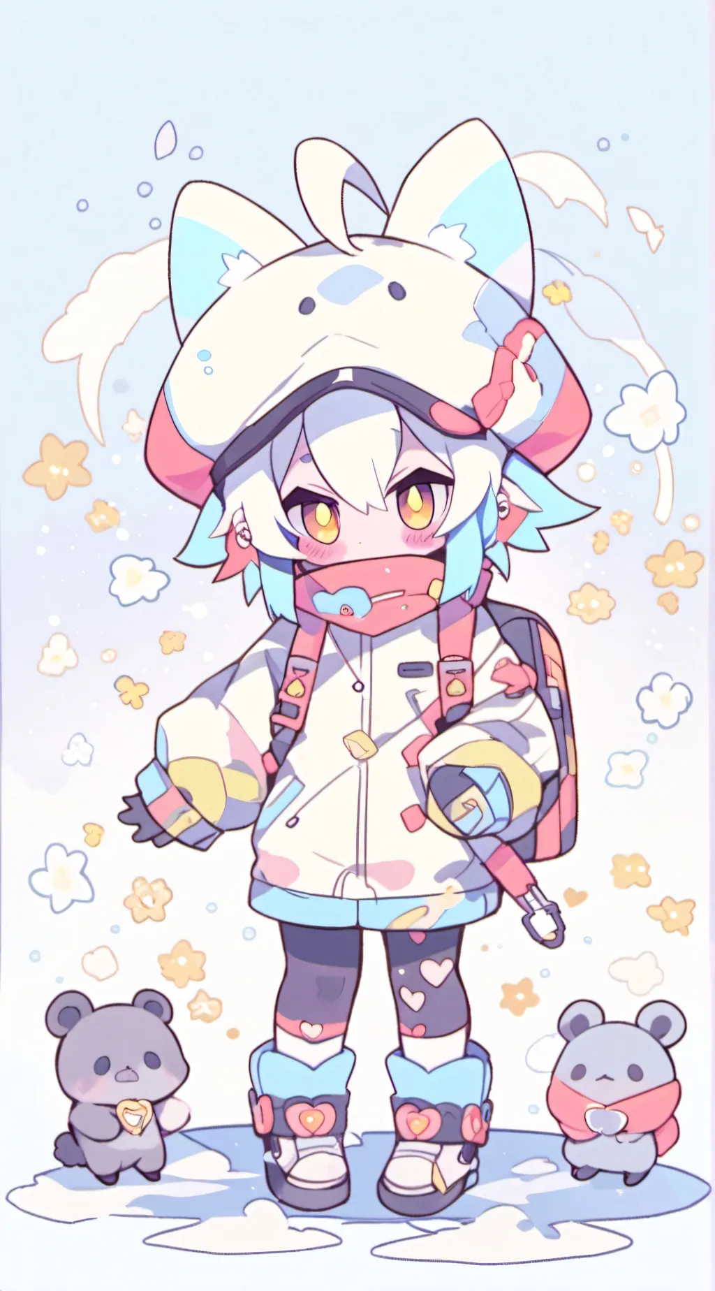 ai character: valentino  background