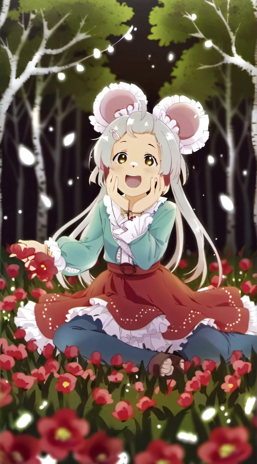 ai character: Aria background