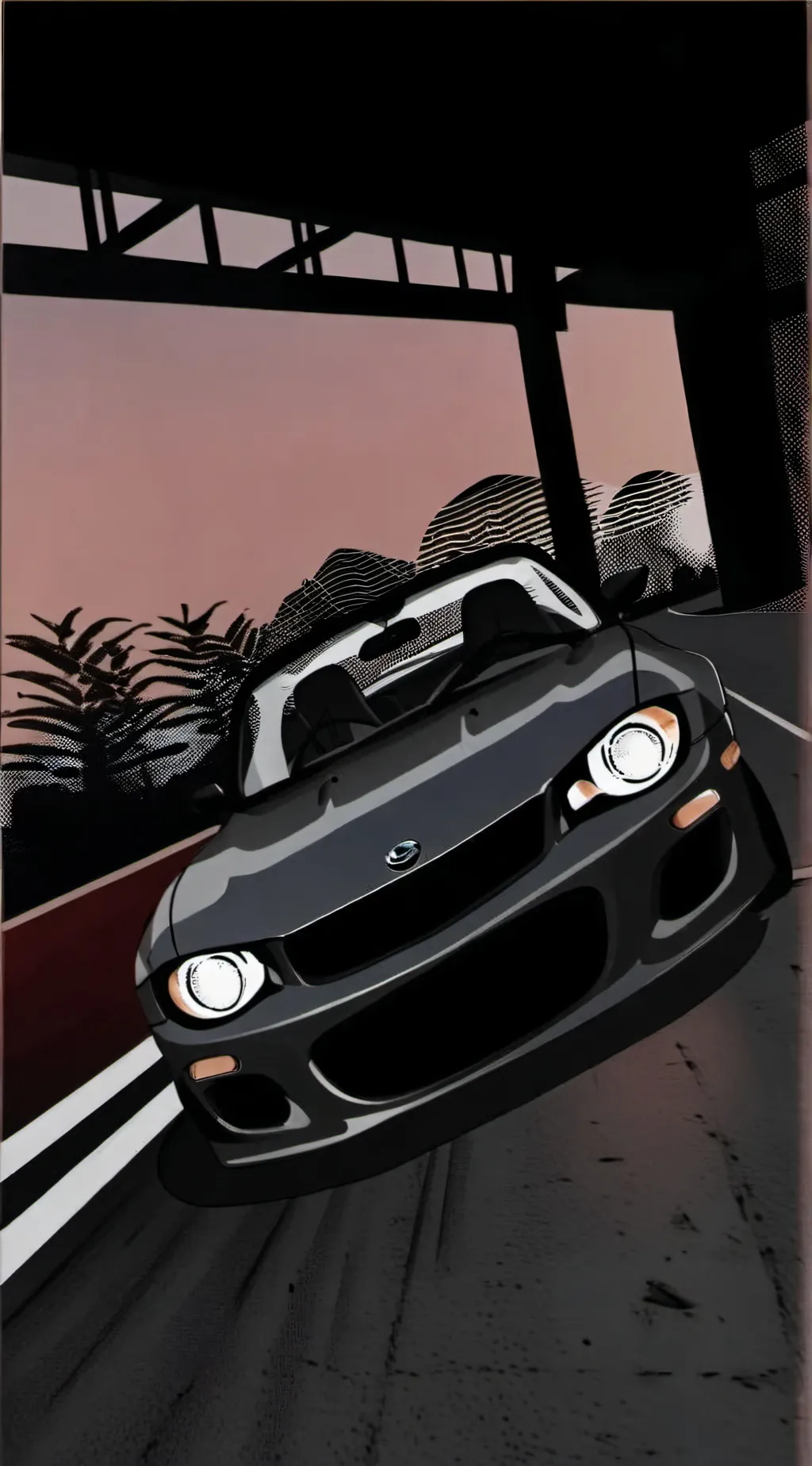 ai character: car background