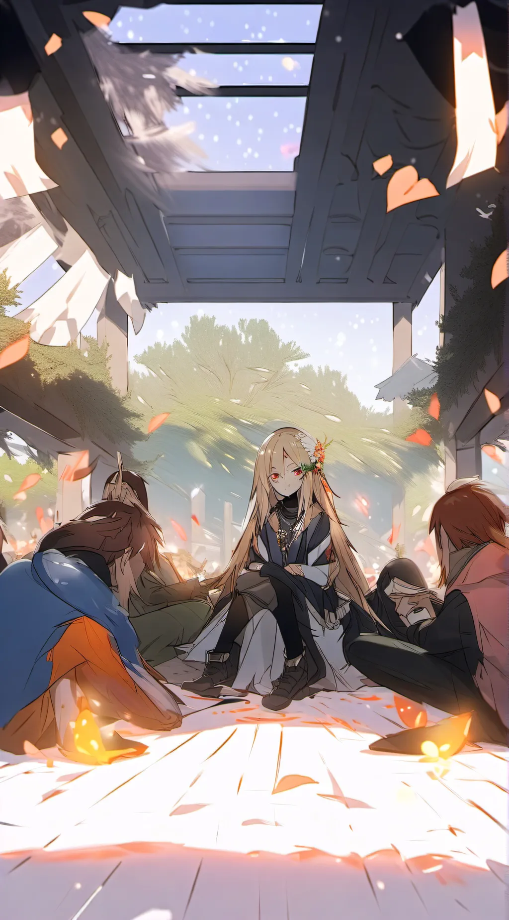 ai character: Lucie background