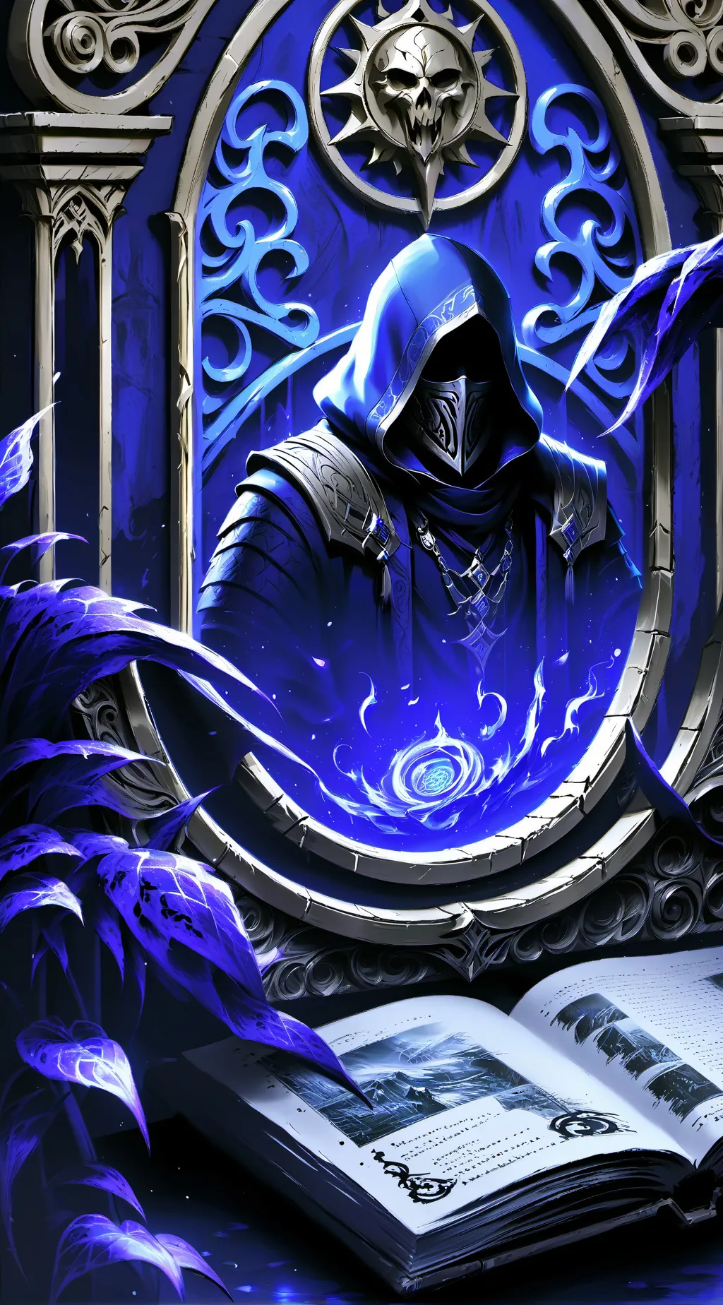 ai character: Hh background