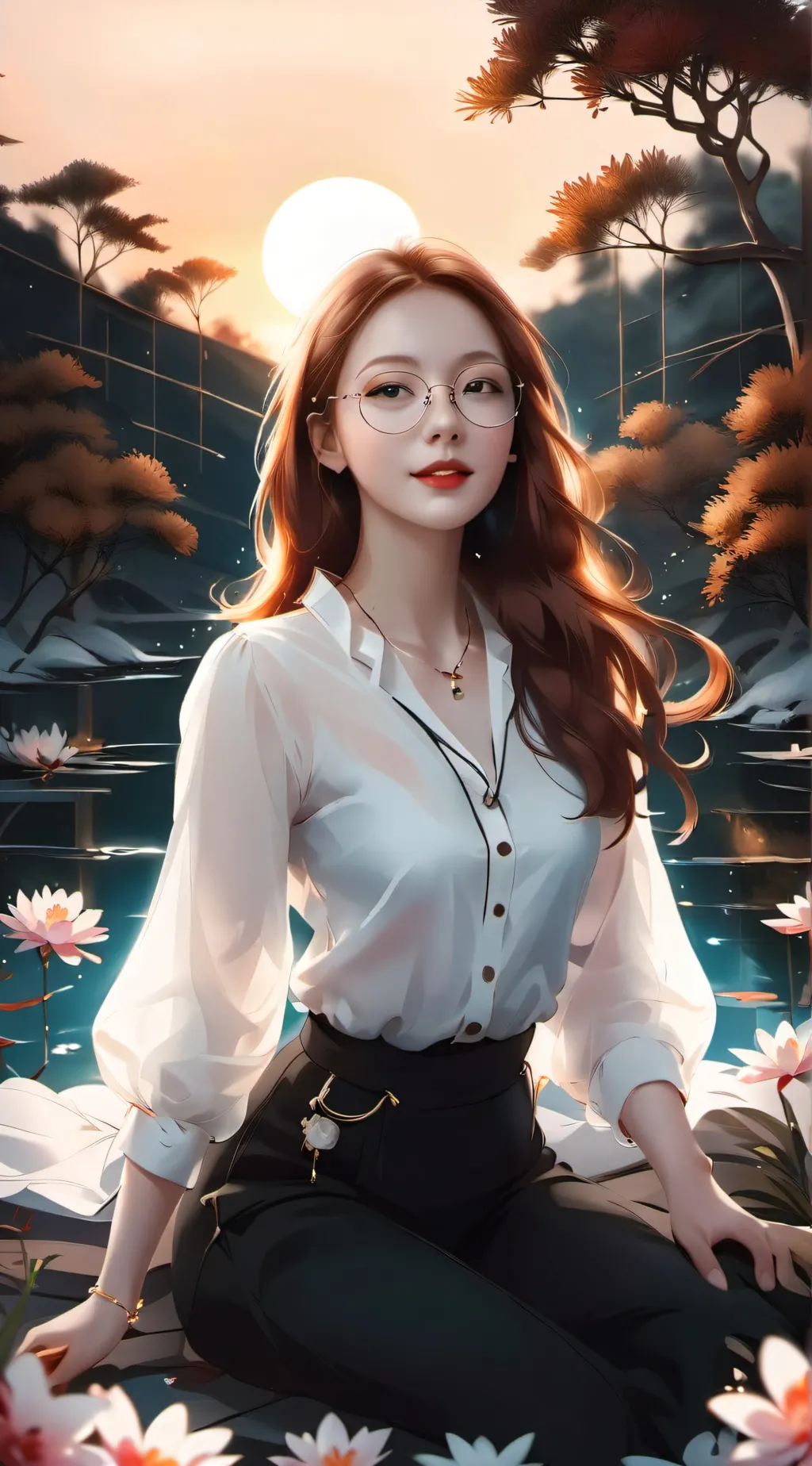 ai character: TVD  background