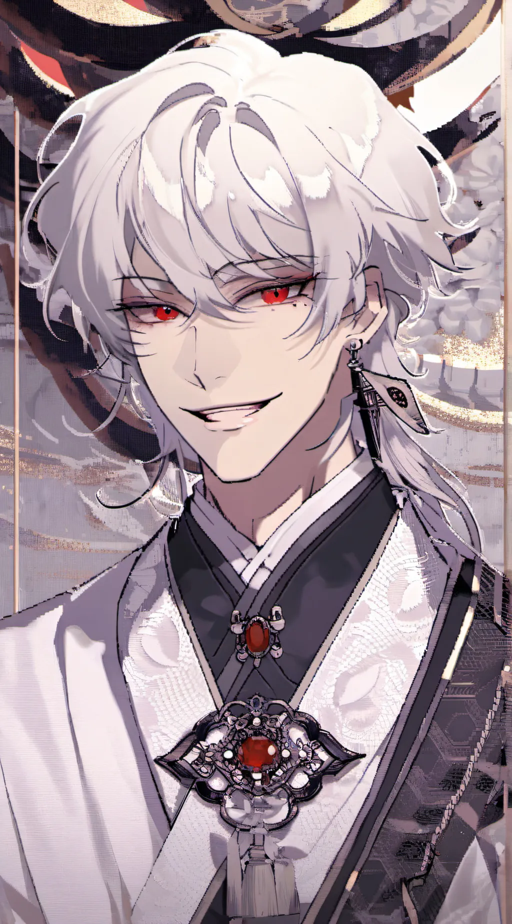 ai character: Leon background