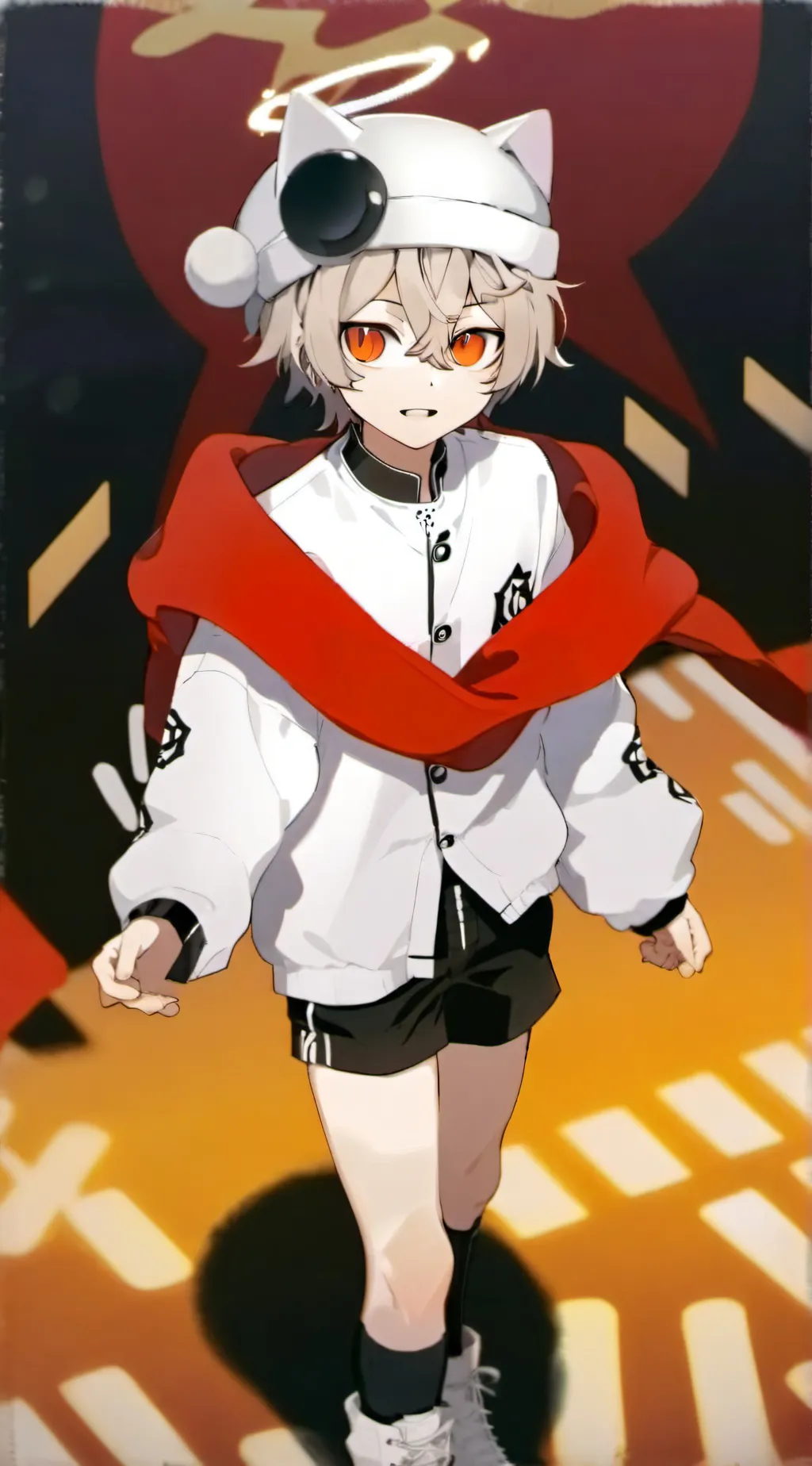 ai character: Ash background