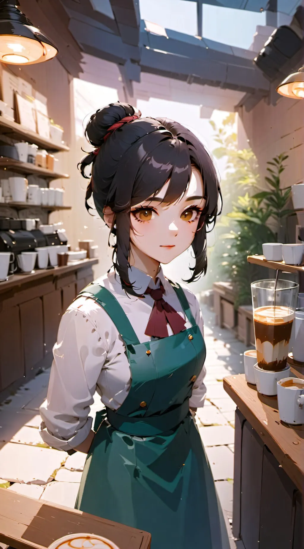 ai character: Charlotte background