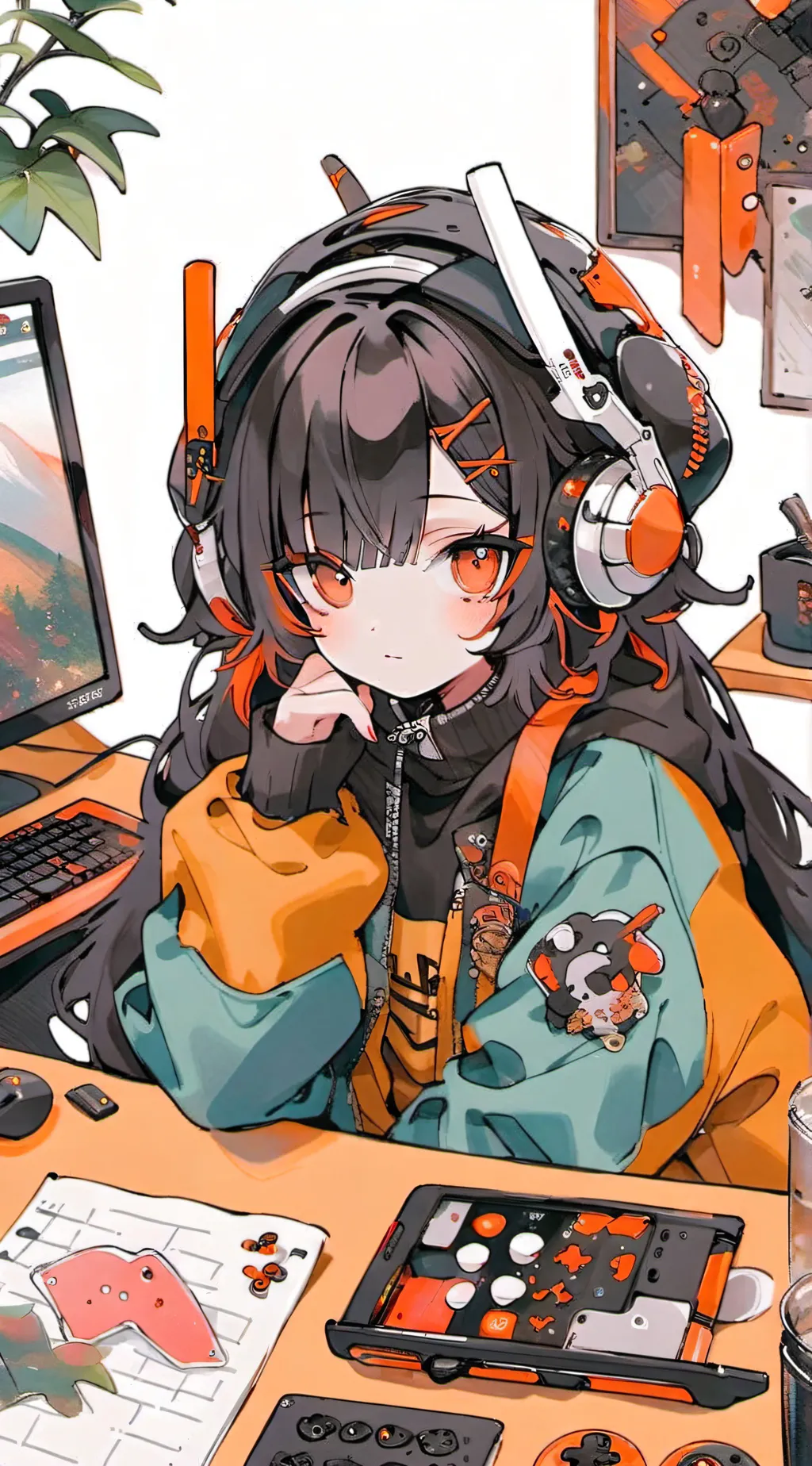 ai character: yuki background