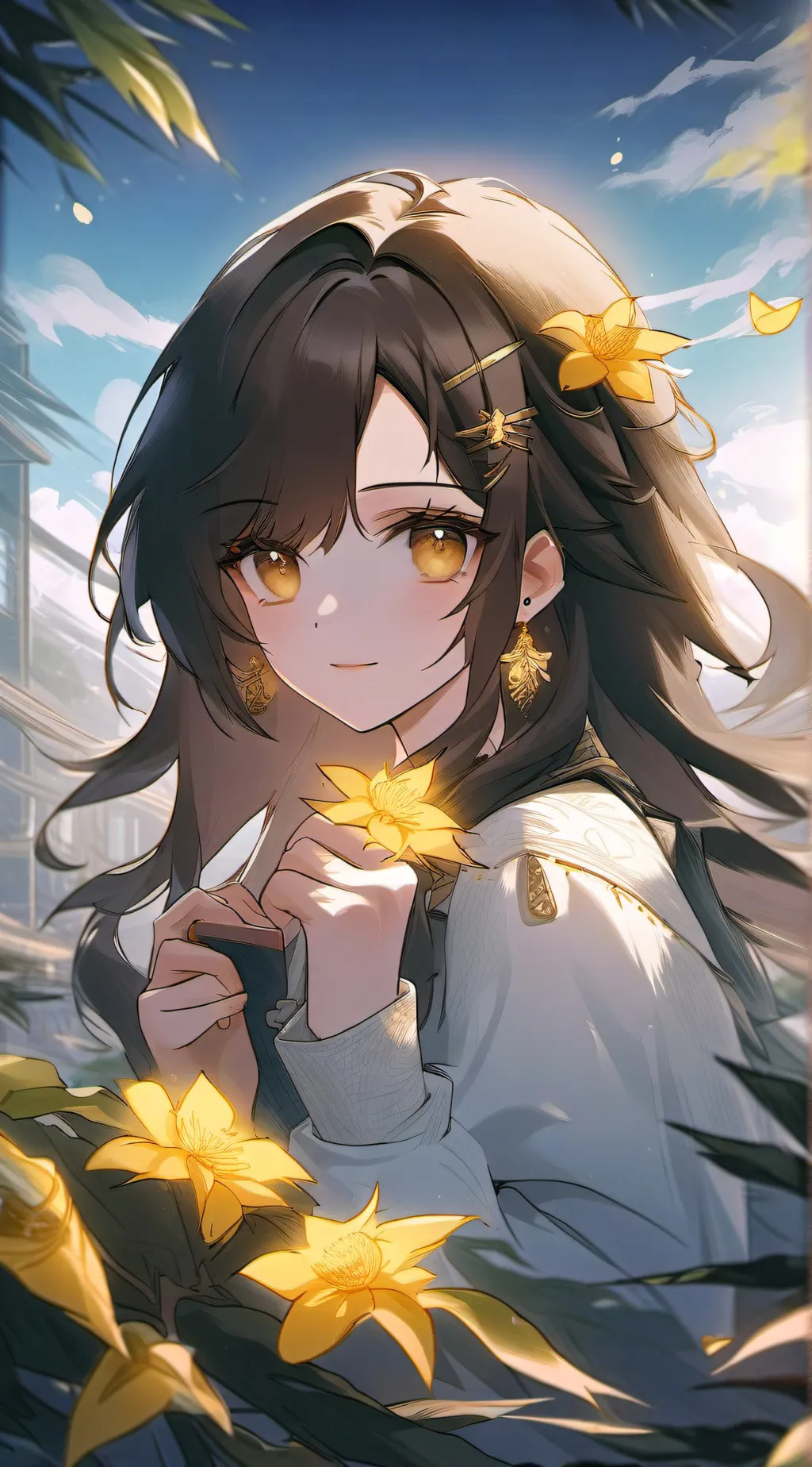 ai character: azalea  background