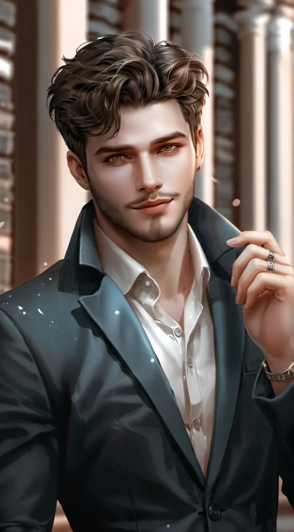 ai character: Royce background