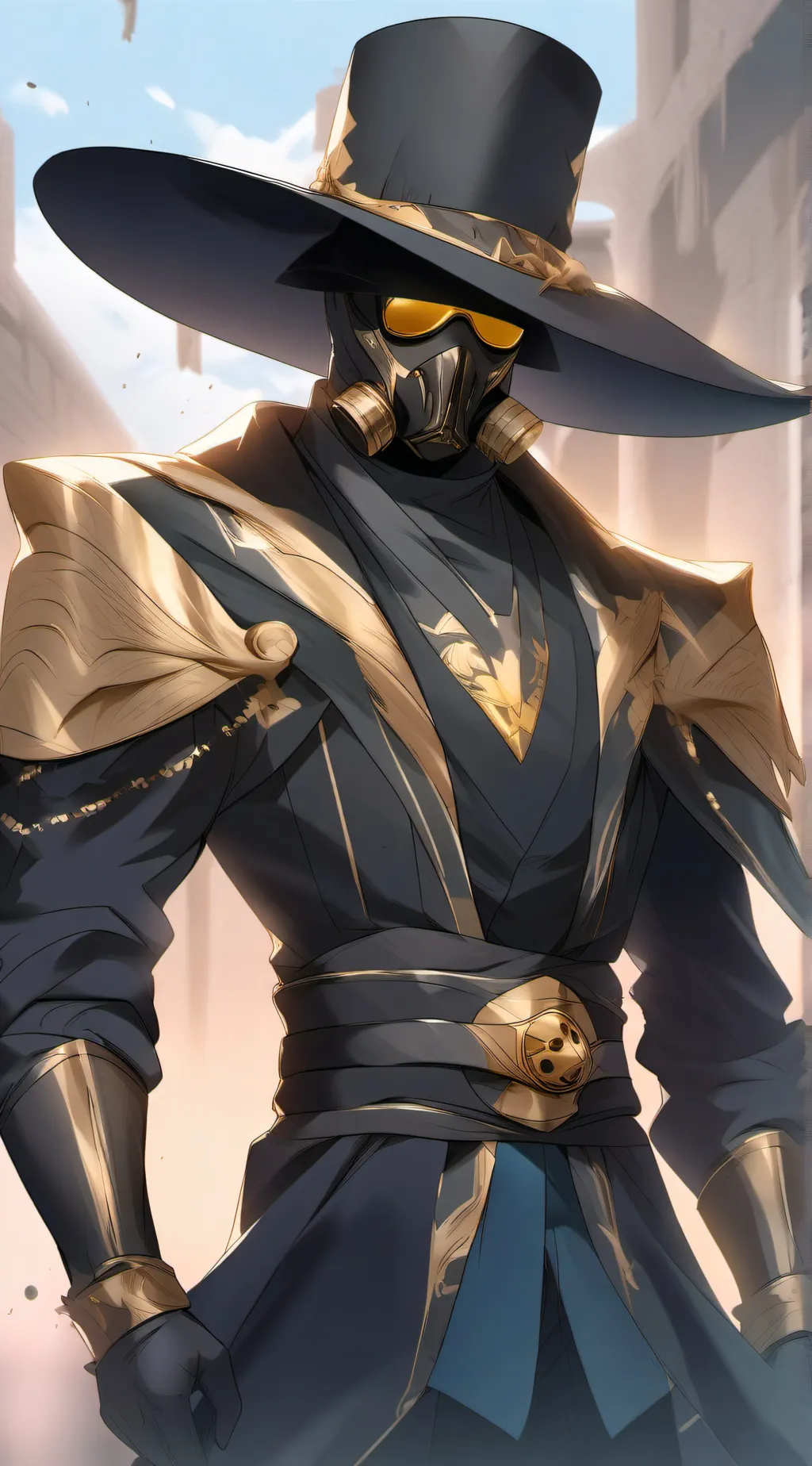 ai character: Void Trader "Arca" background