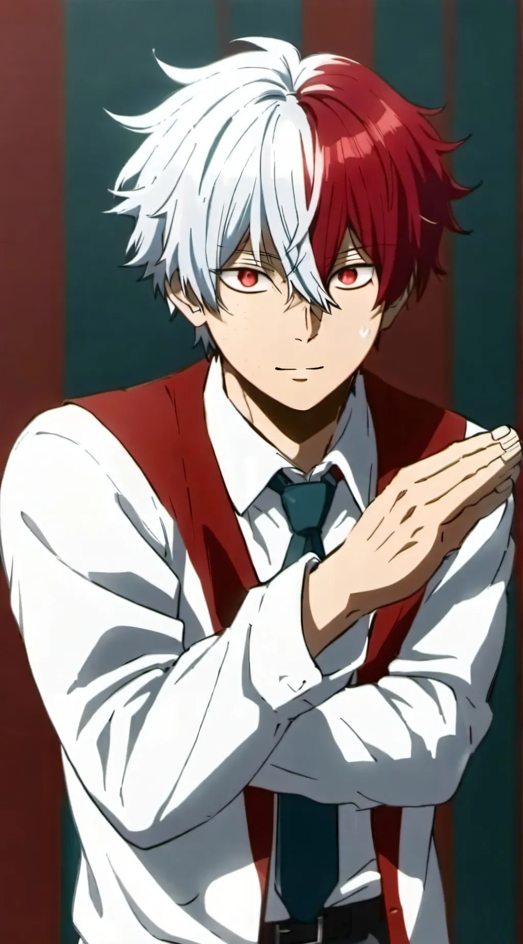 ai character: Todoroki  background