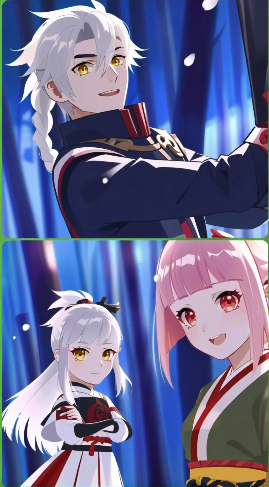 ai character: Team 7 background