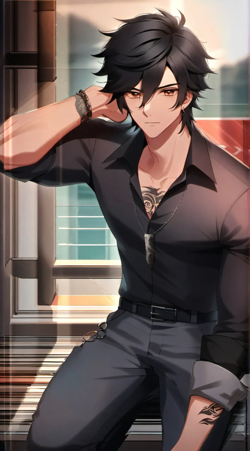 ai character: Silas background